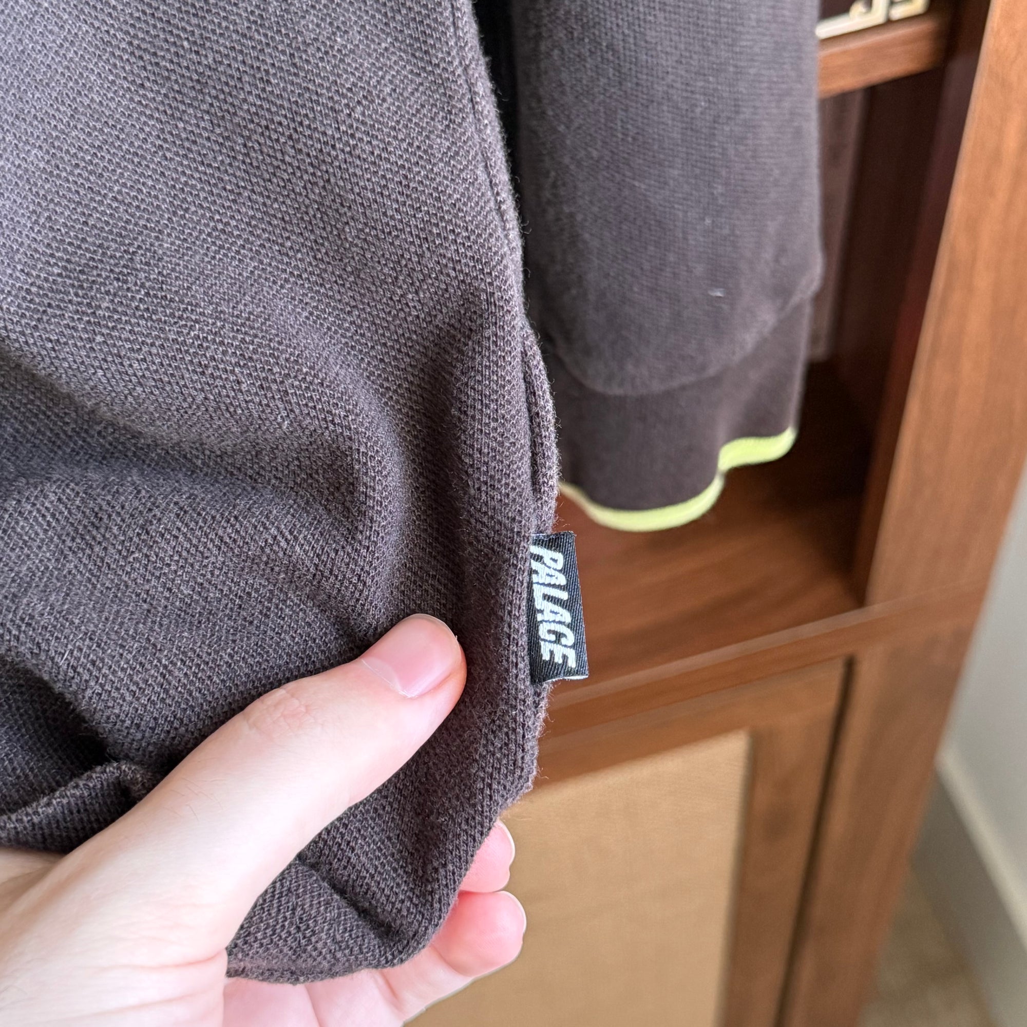 Palace FW16 Fluro L/S Polo Rugby Shirt