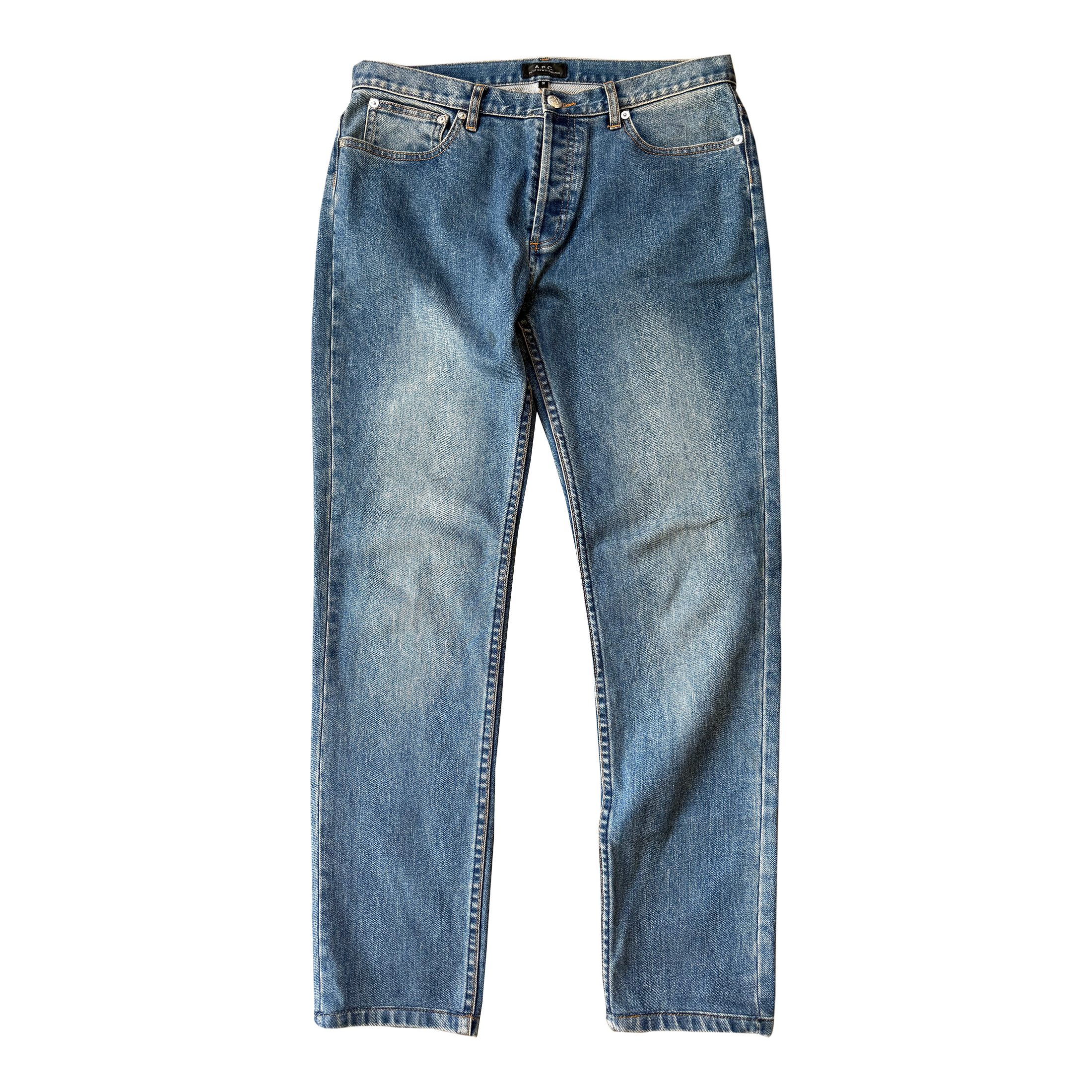 A.P.C. Petit New Standard Denim Blue Jeans