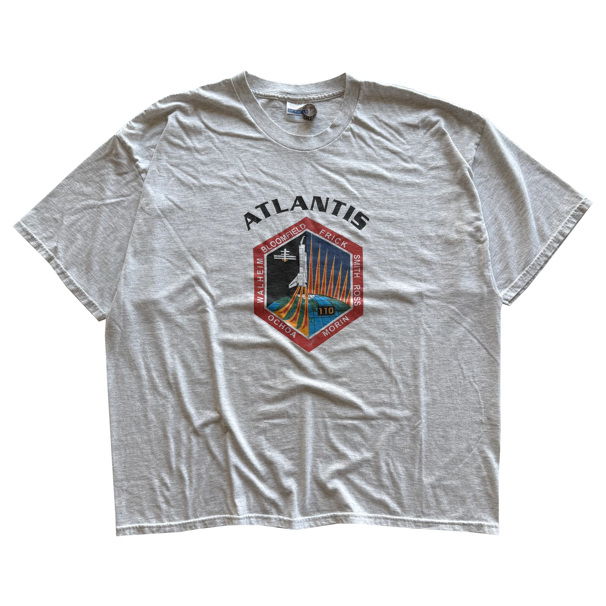 Vintage 2002 NASA Atlantis STS-110 Tee