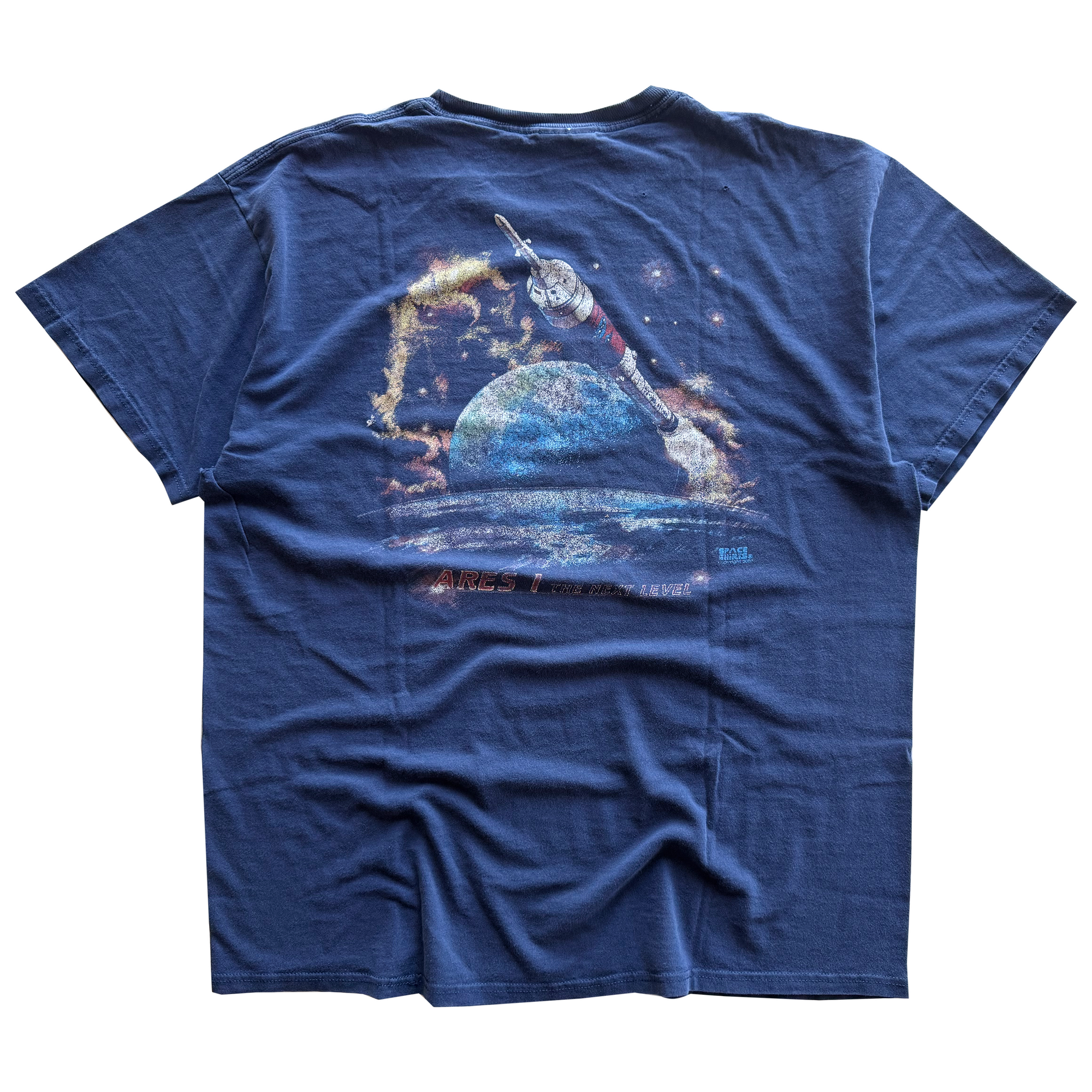 Vintage 2009 Ares 1 Spaceship NASA Tee