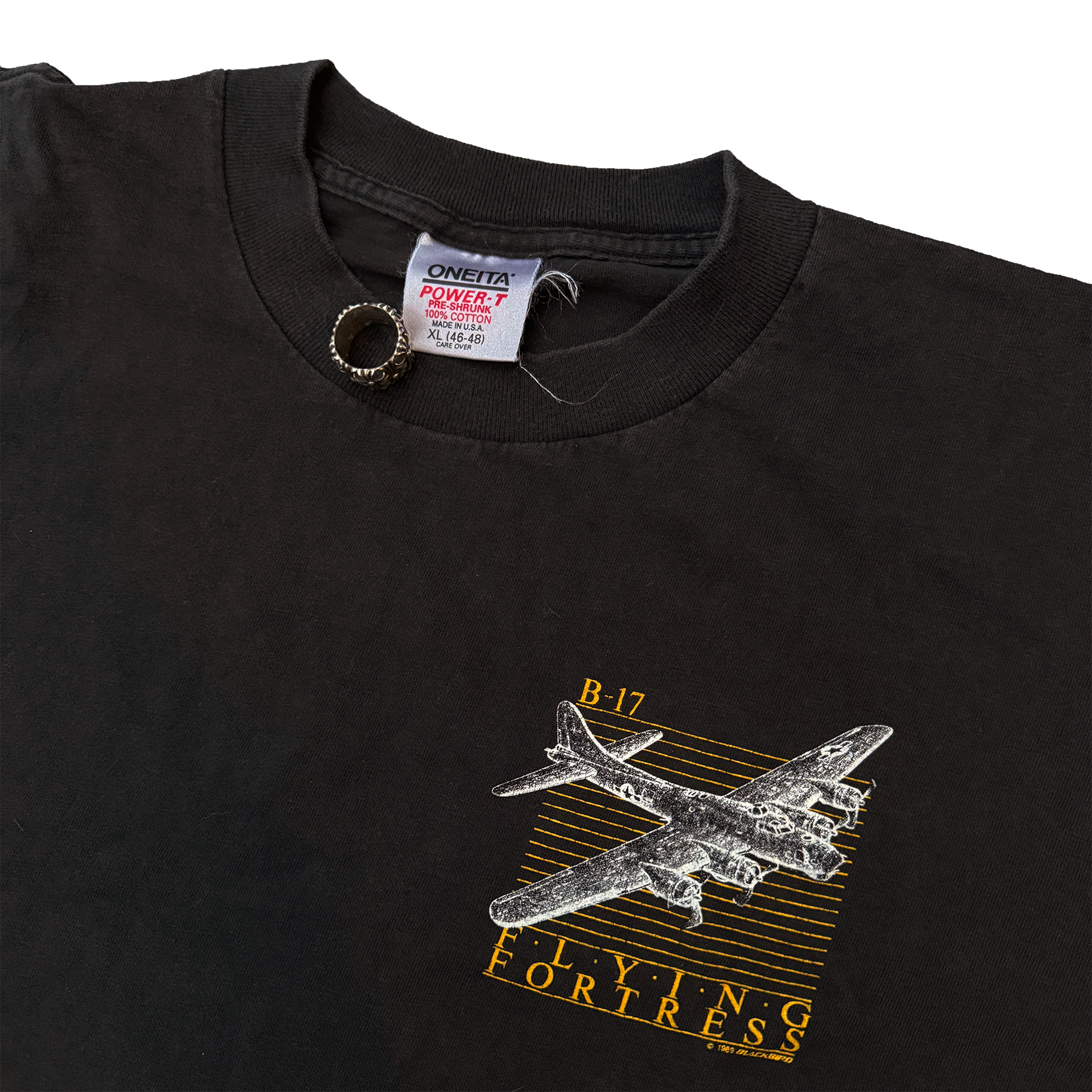 Vintage 1989 Blackbird B-17 Flying Fortress Tee