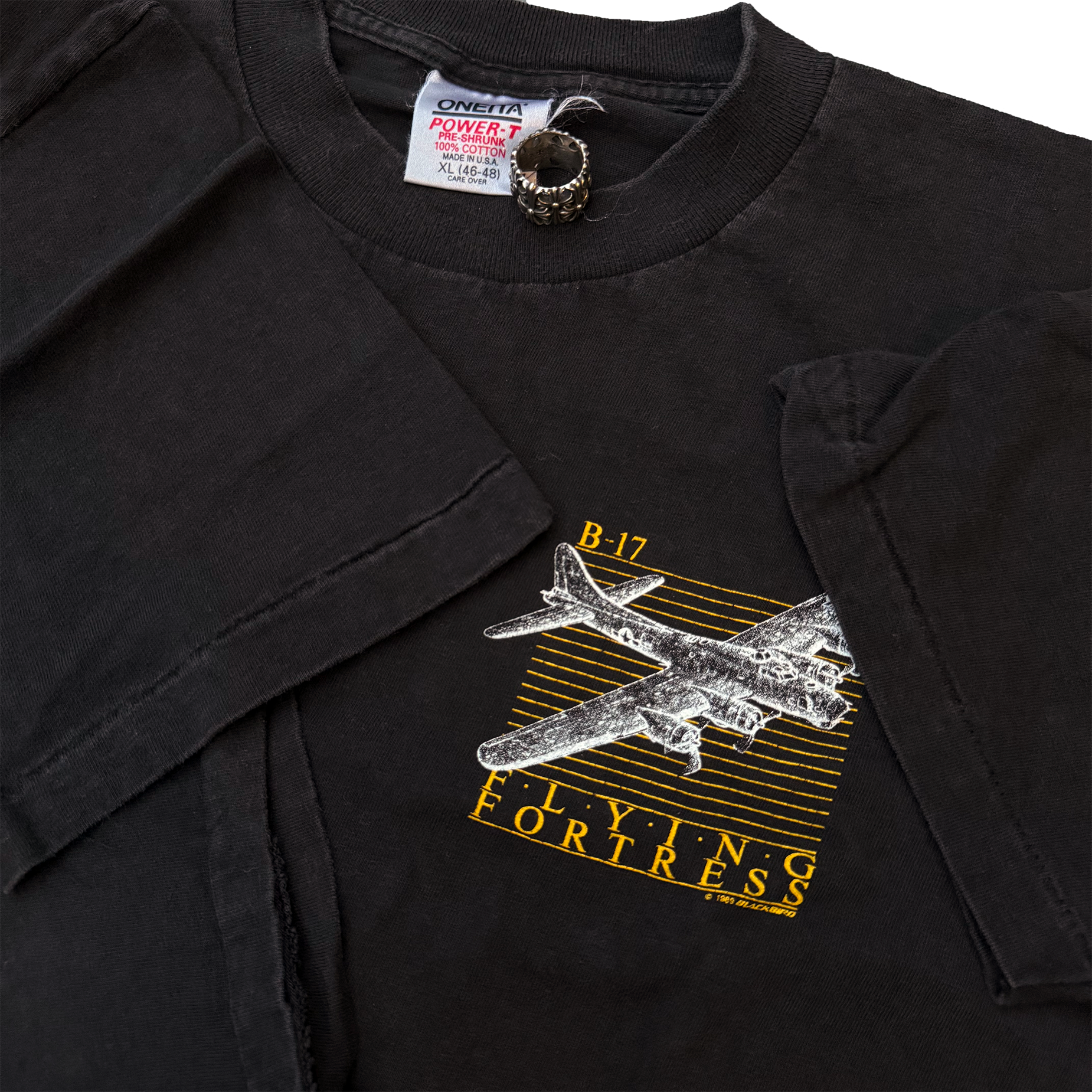 Vintage 1989 Blackbird B-17 Flying Fortress Tee