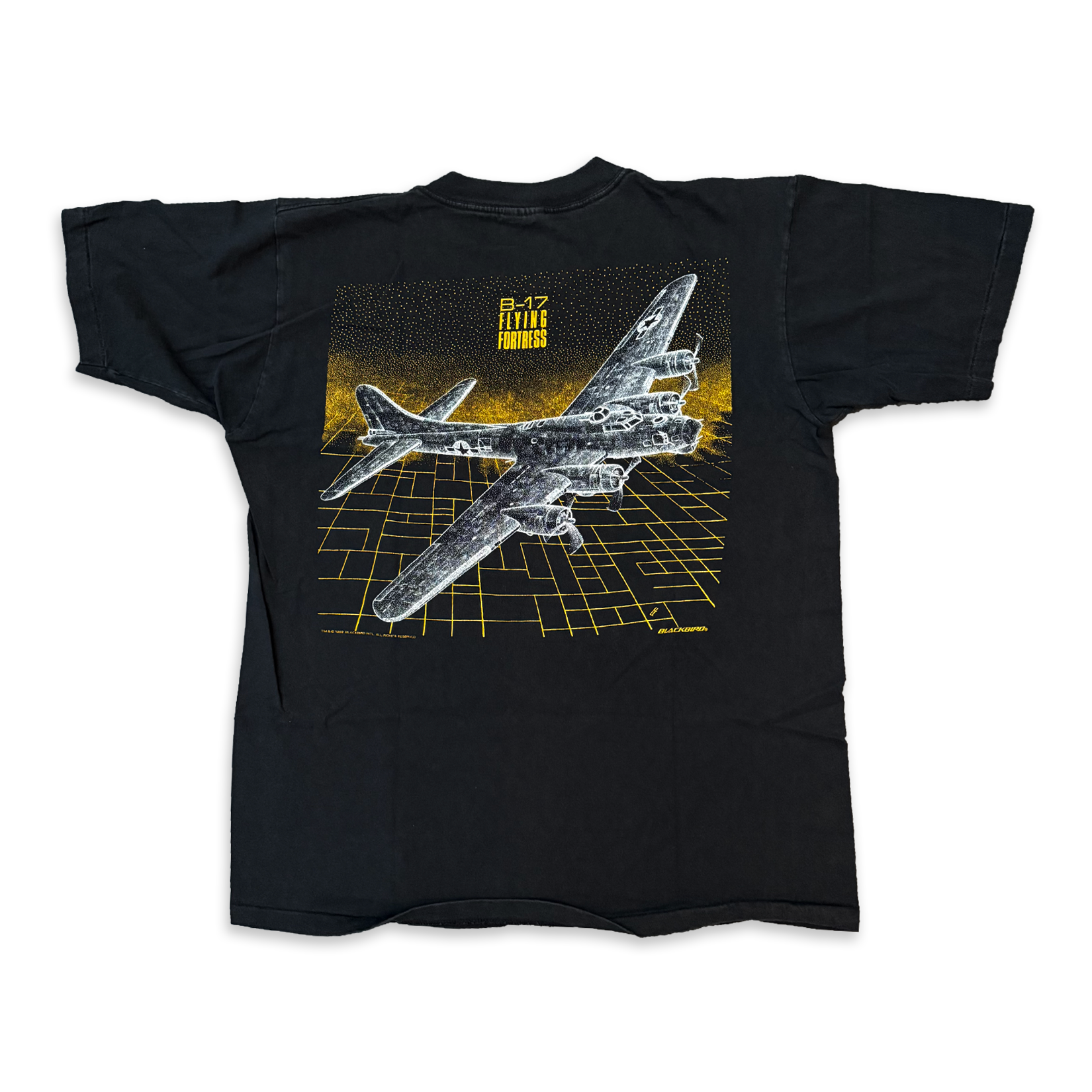 Vintage 1989 Blackbird B-17 Flying Fortress Tee