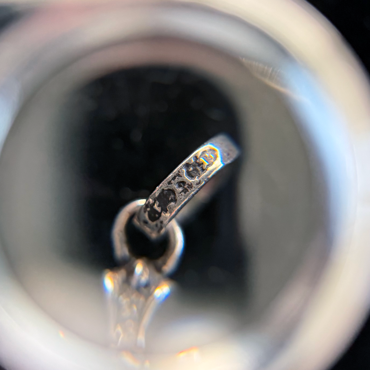 Chrome Hearts Diamond Baby Fat Cross Pendant