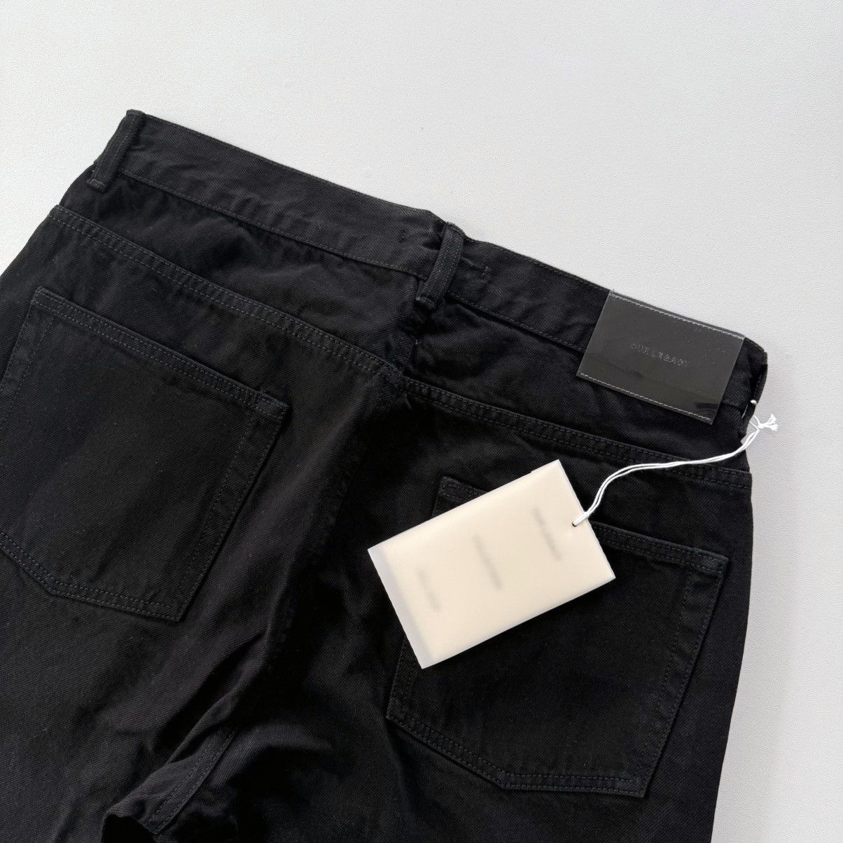 Our Legacy | Second Cut Black Selvedge Denim | Sz 34