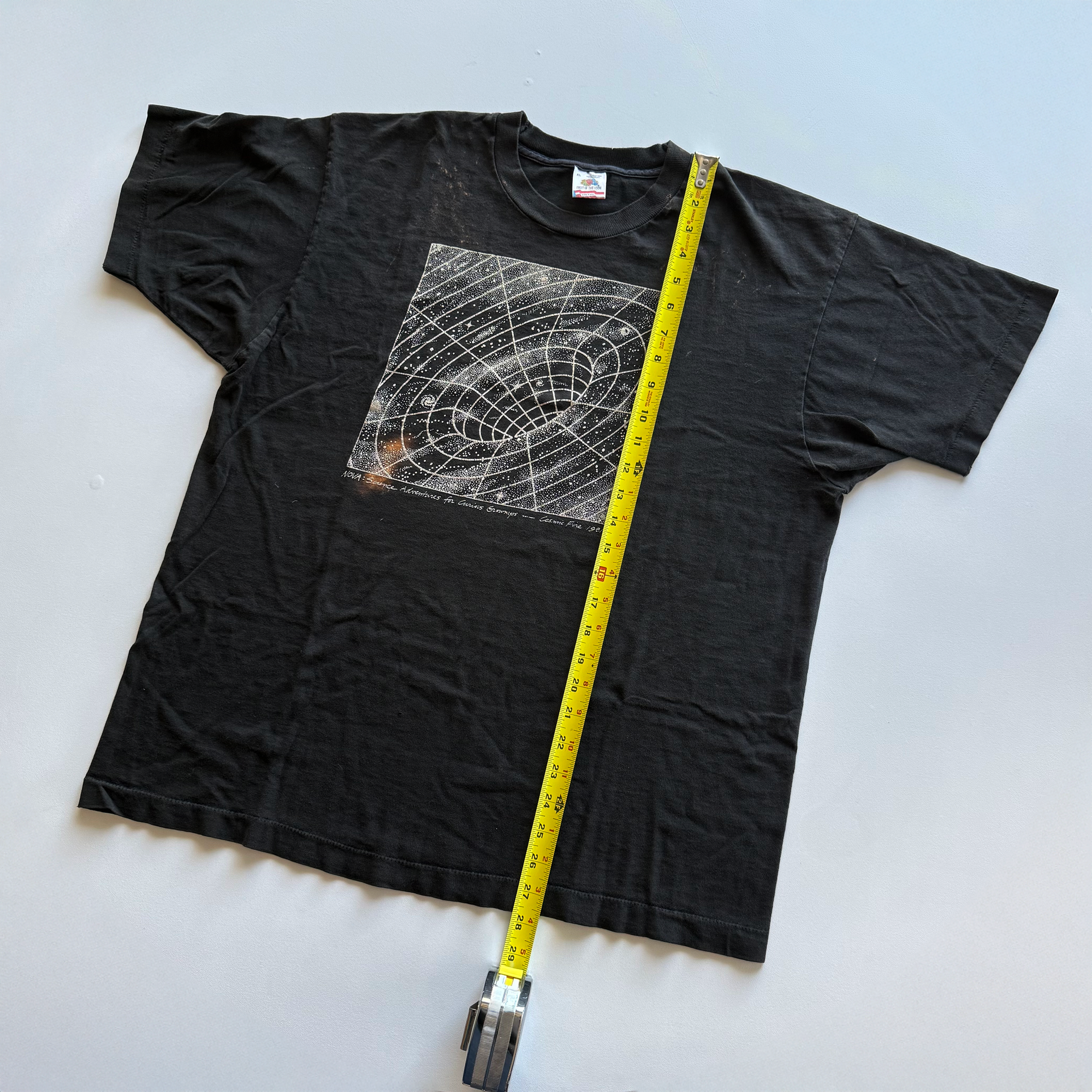 Vintage 1981 NOVA PBS Black Hole Space Tee