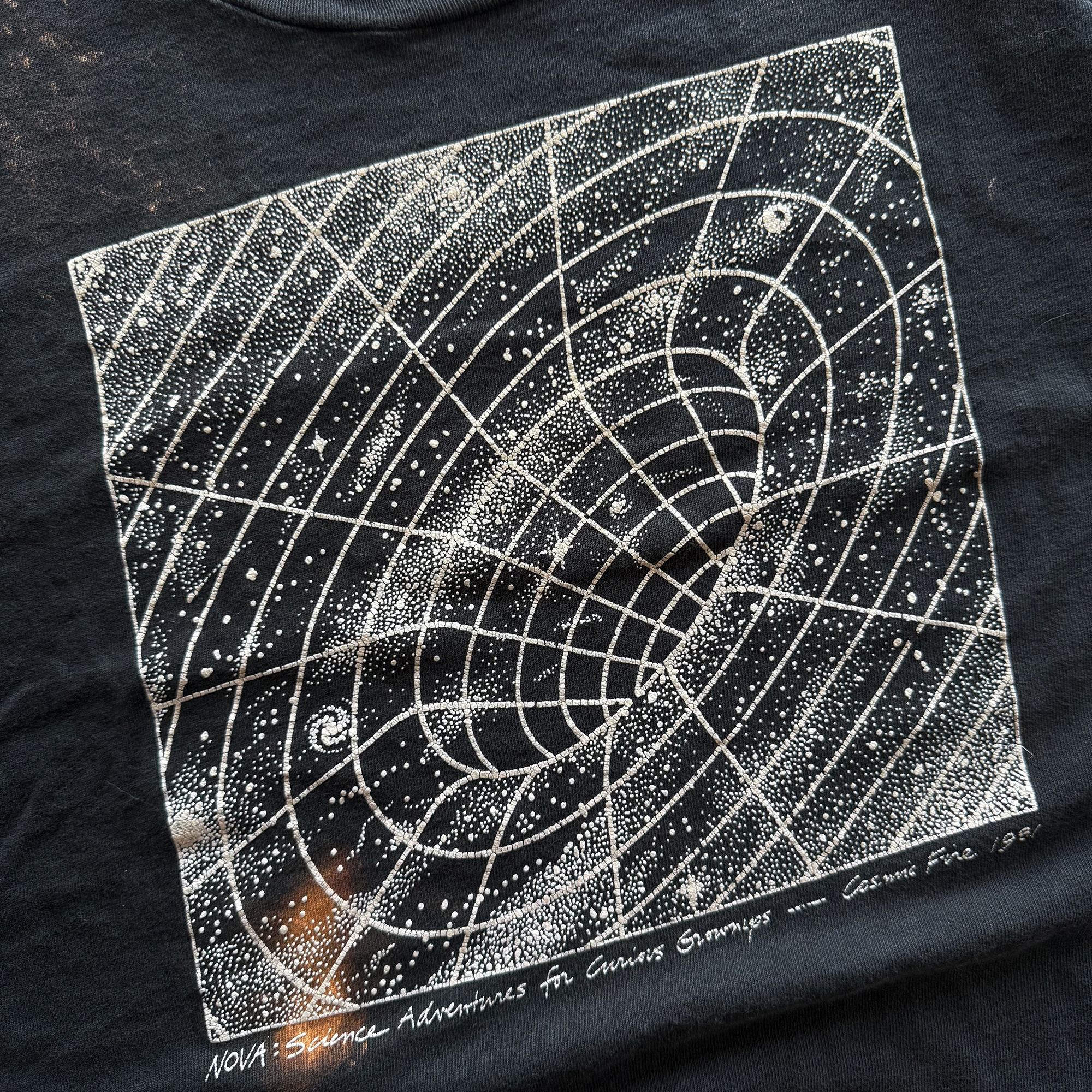 Vintage 1981 NOVA PBS Black Hole Space Tee