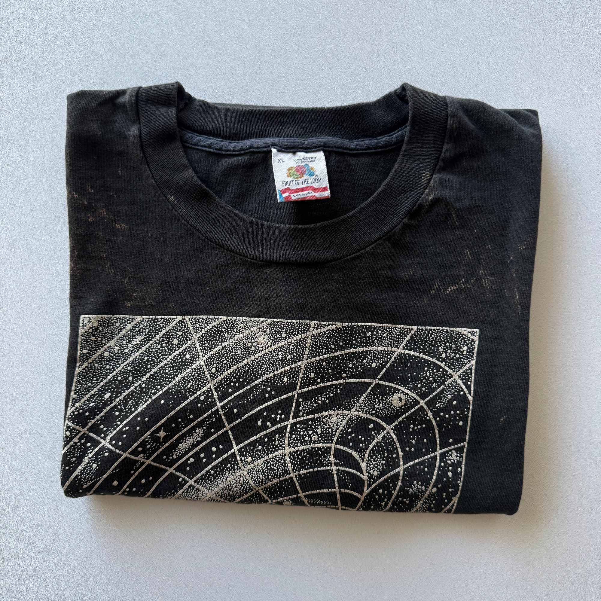 Vintage 1981 NOVA PBS Black Hole Space Tee