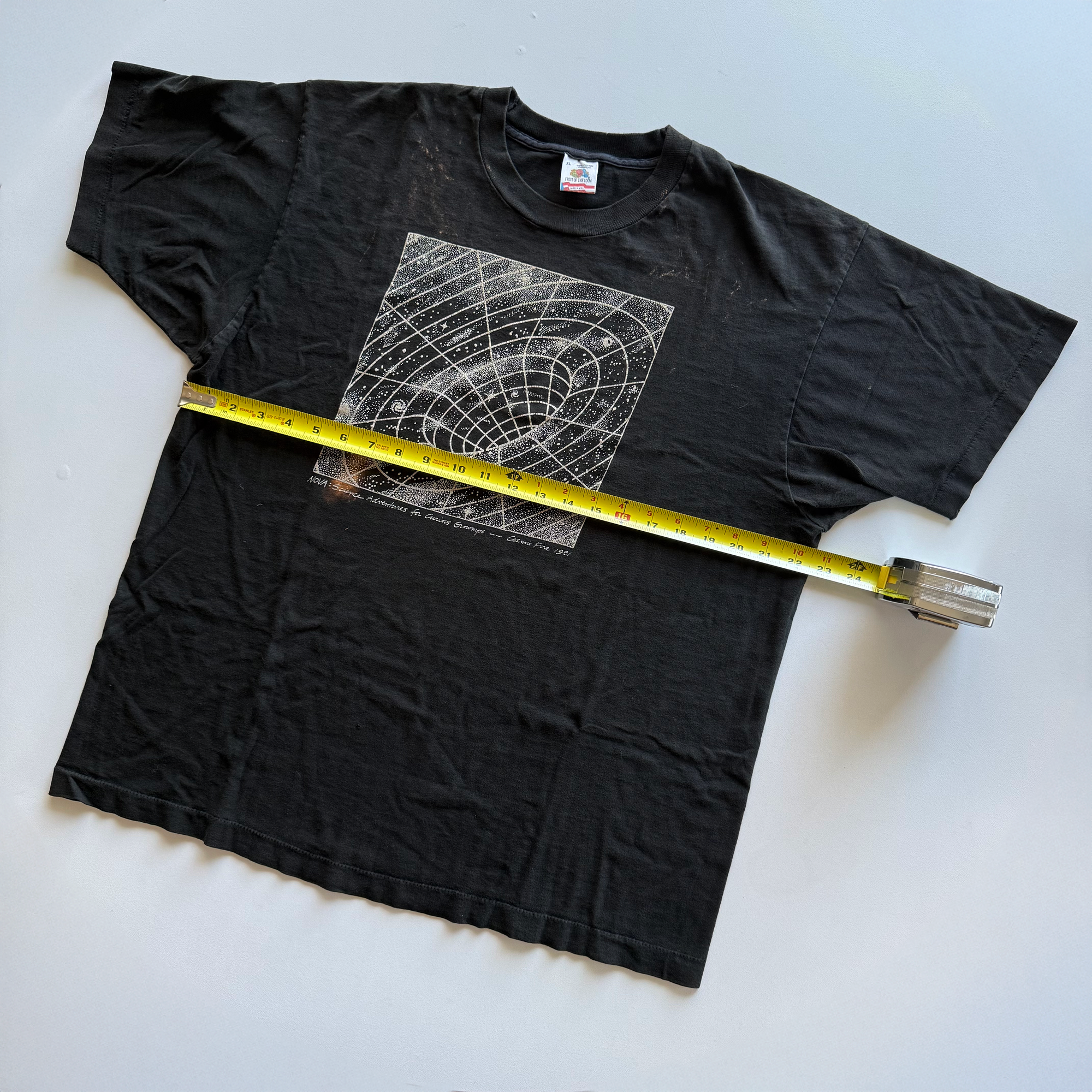 Vintage 1981 NOVA PBS Black Hole Space Tee