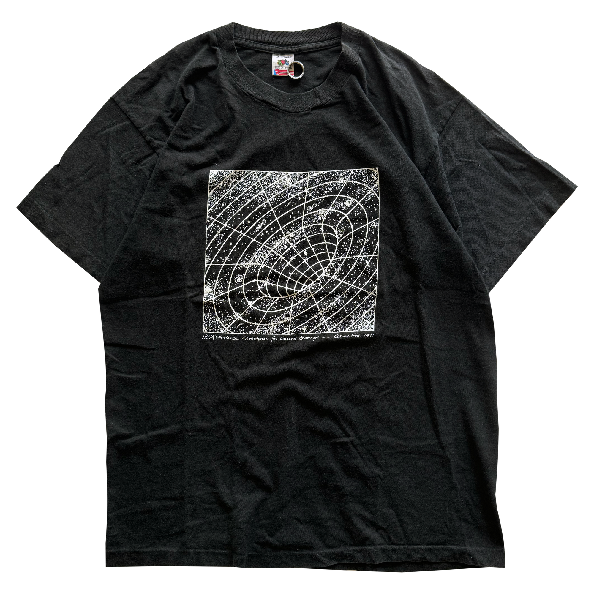 Vintage 1981 NOVA PBS Black Hole Space Tee