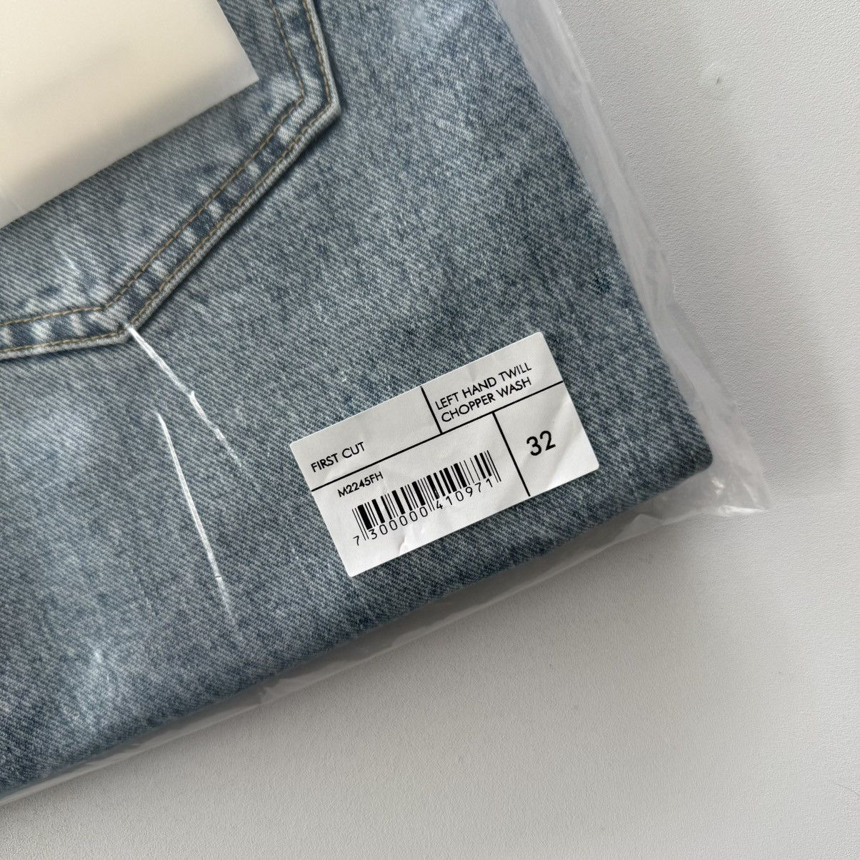 Our Legacy | First Cut Left Hand Twill Chopper Wash Denim | Sz 32