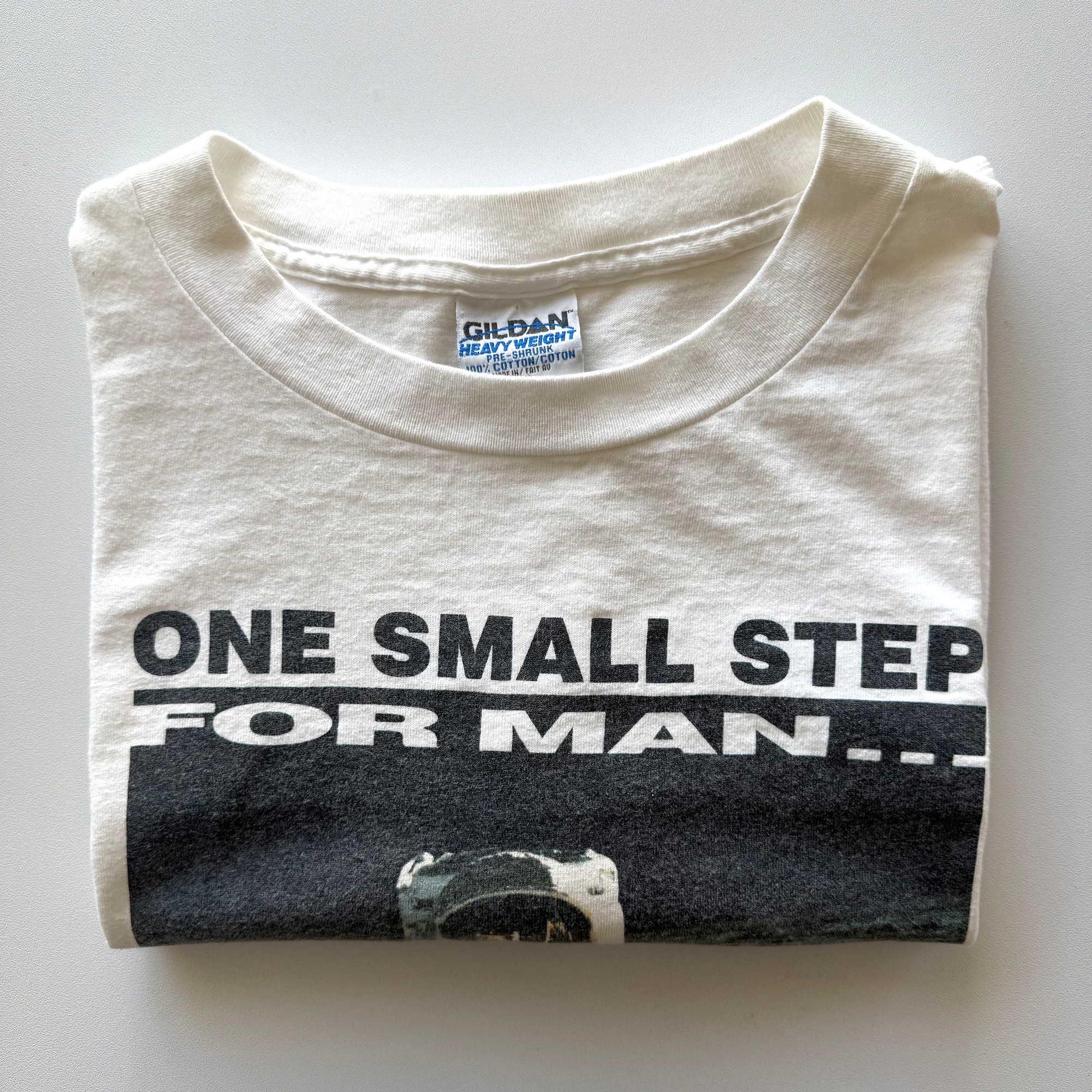 Vintage 1994 NASA Apollo 11 Neil Armstrong Quote Tee