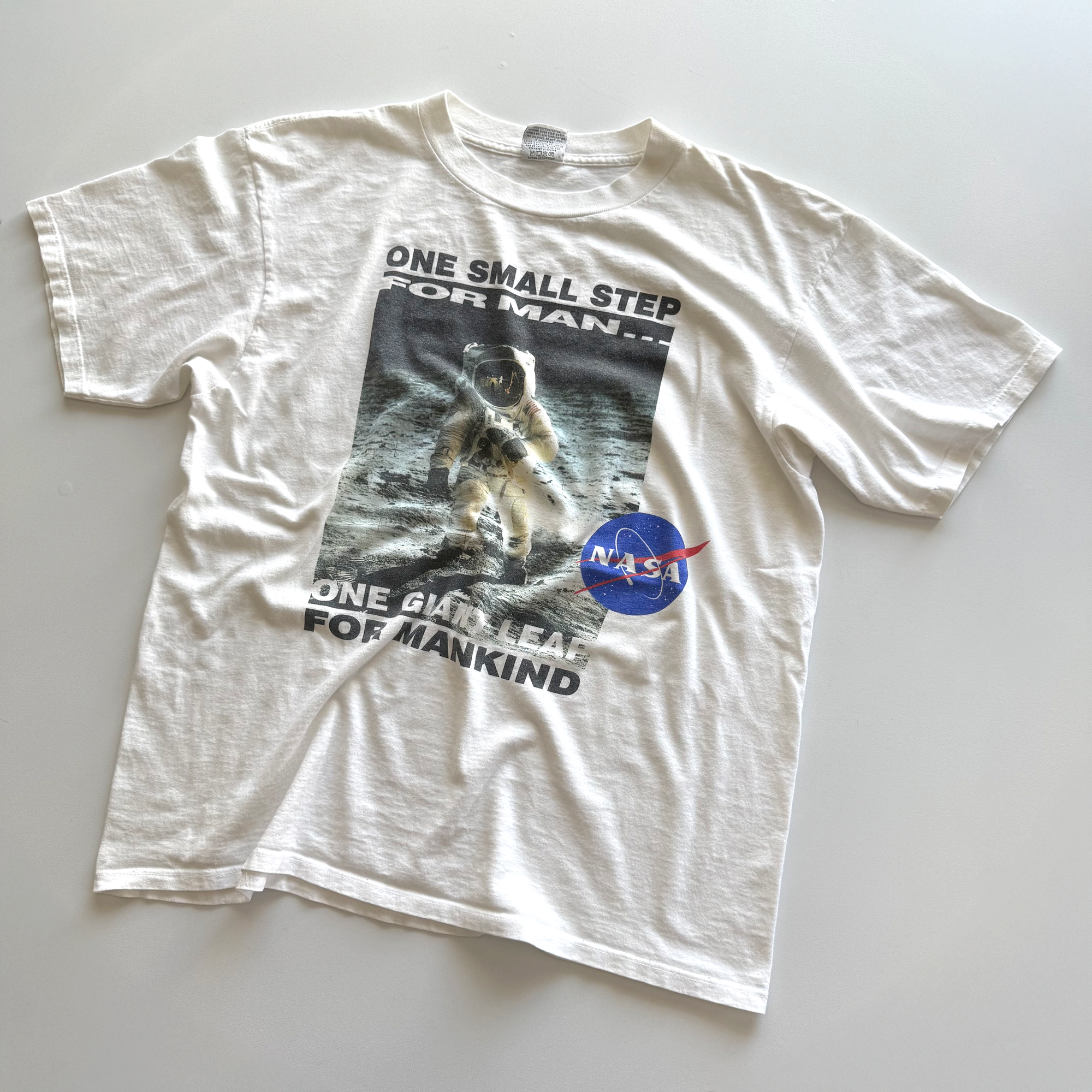 Vintage 1994 NASA Apollo 11 Neil Armstrong Quote Tee