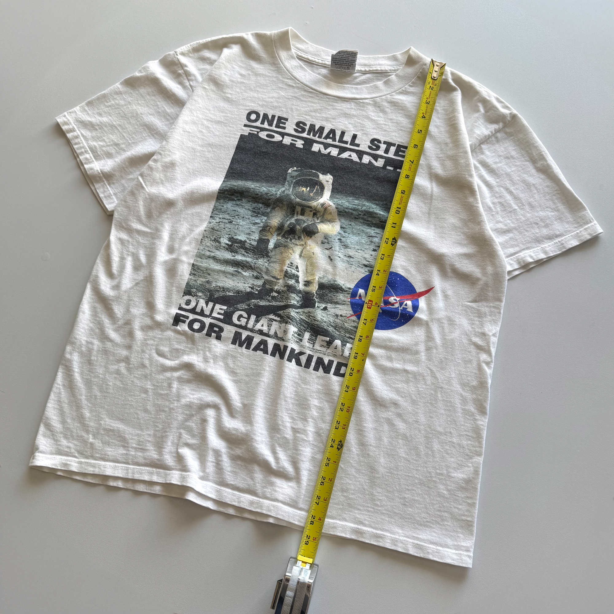 Vintage 1994 NASA Apollo 11 Neil Armstrong Quote Tee