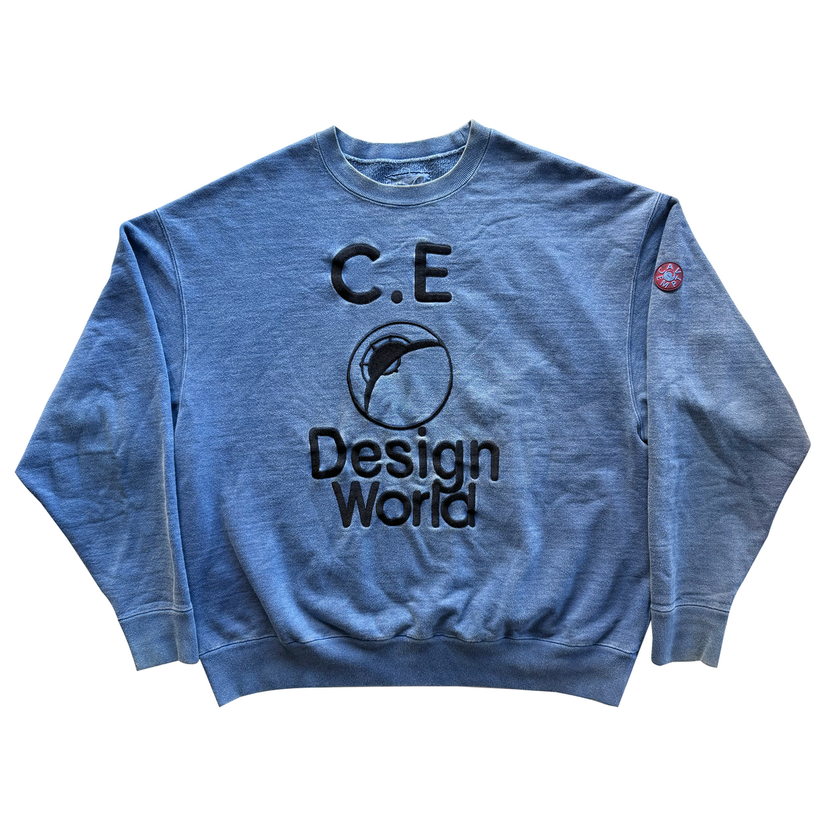 Cav Empt AW18 Design World Overdyed Heavy Sweatshirt