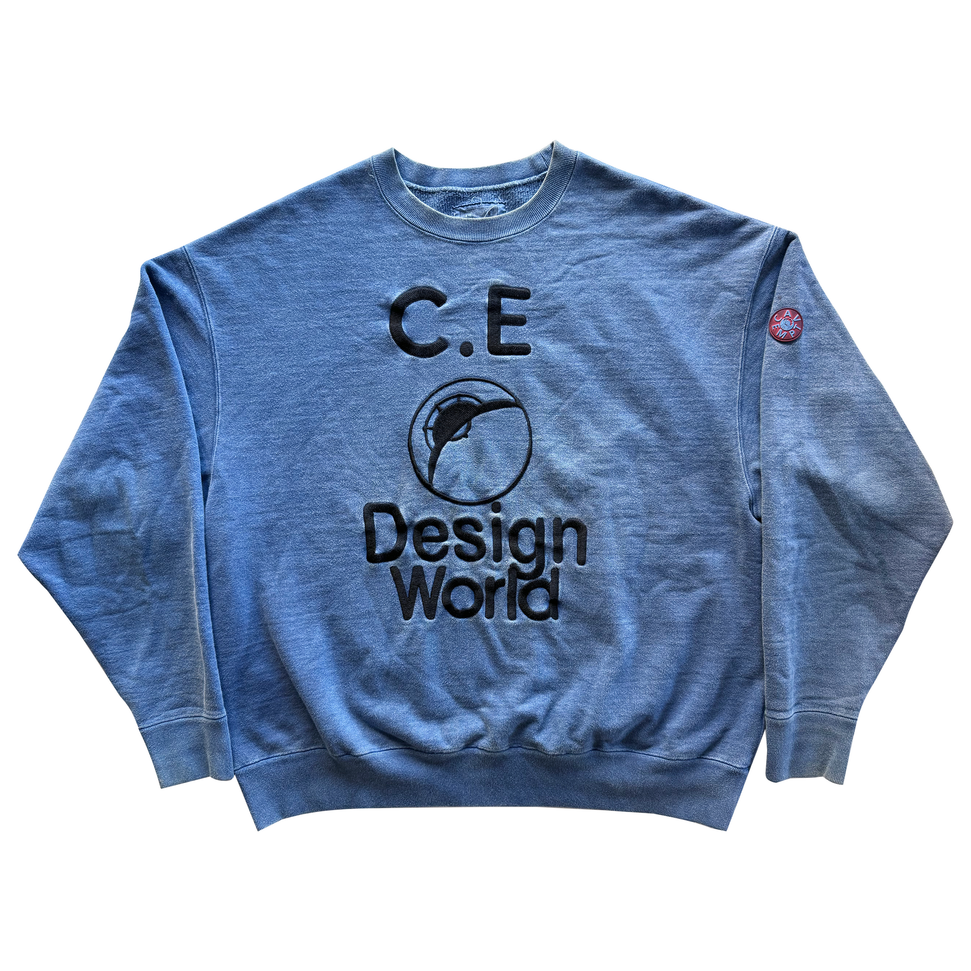 Cav Empt AW18 Design World Overdyed Heavy Sweatshirt