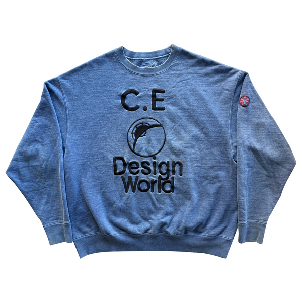 Cav Empt AW18 Design World Overdyed Heavy Sweatshirt