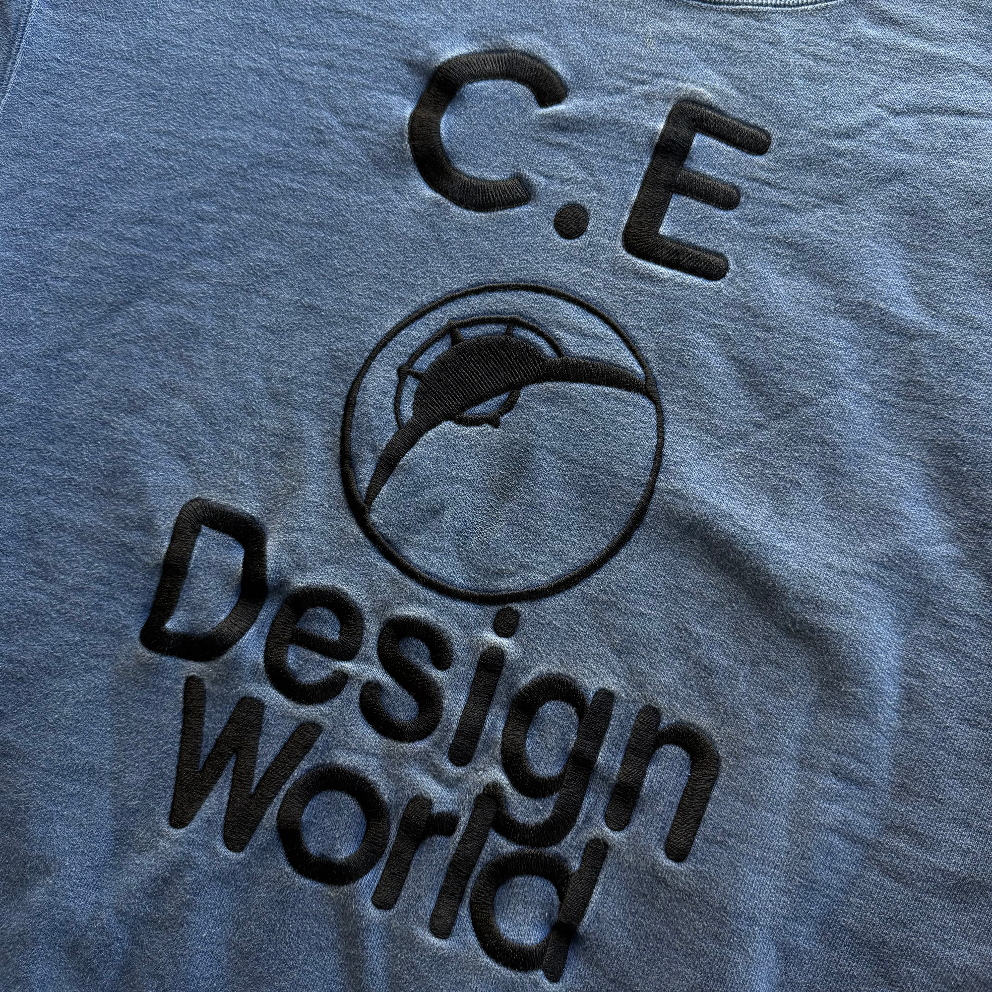 Cav Empt AW18 Design World Overdyed Heavy Sweatshirt