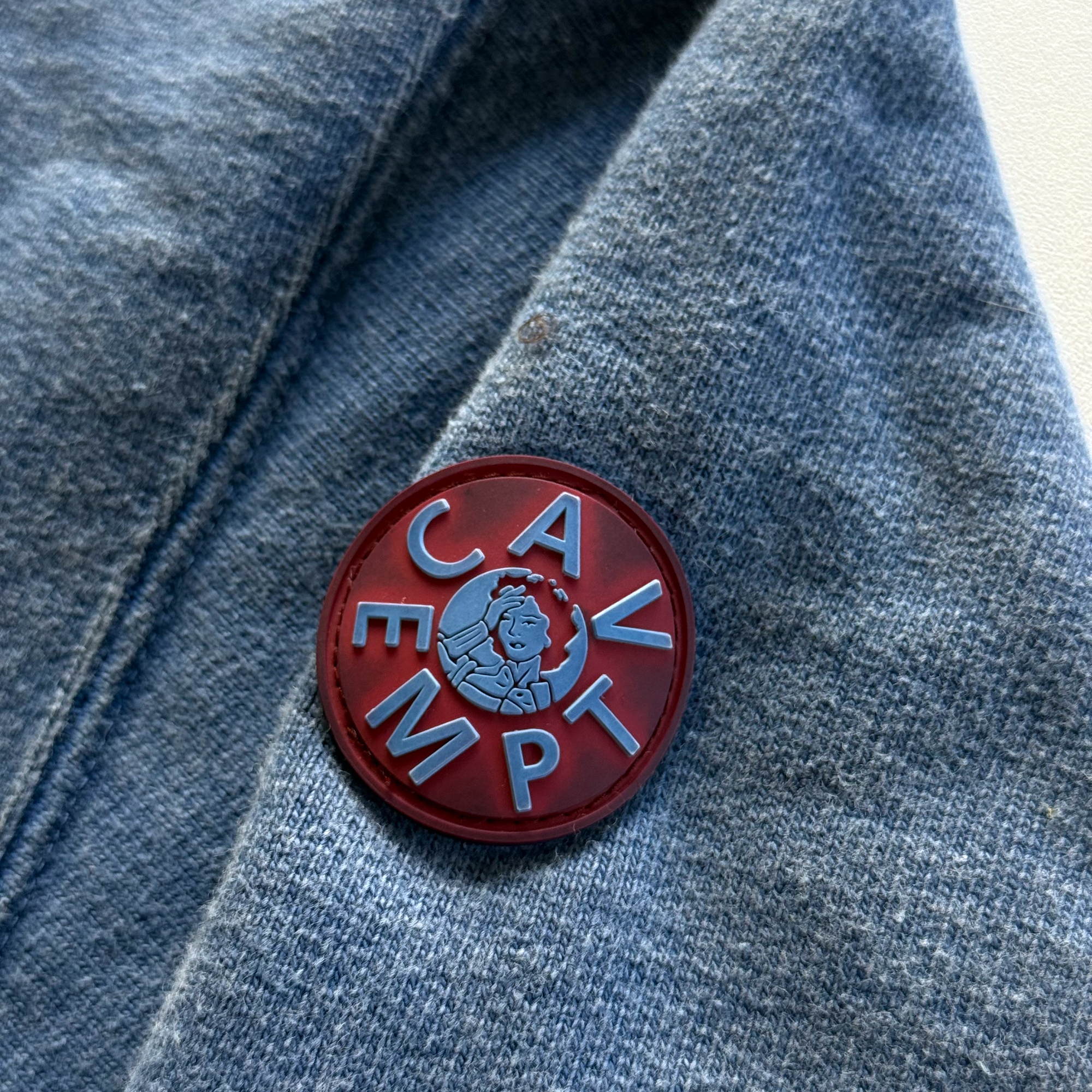 Cav Empt AW18 Design World Overdyed Heavy Sweatshirt