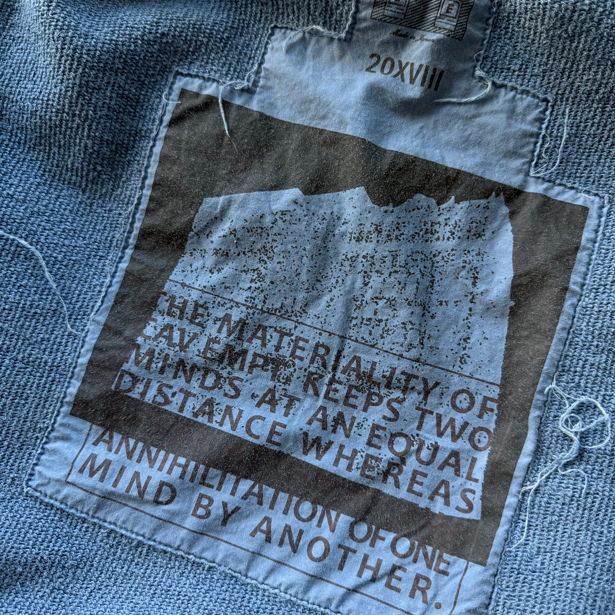 Cav Empt AW18 Design World Overdyed Heavy Sweatshirt