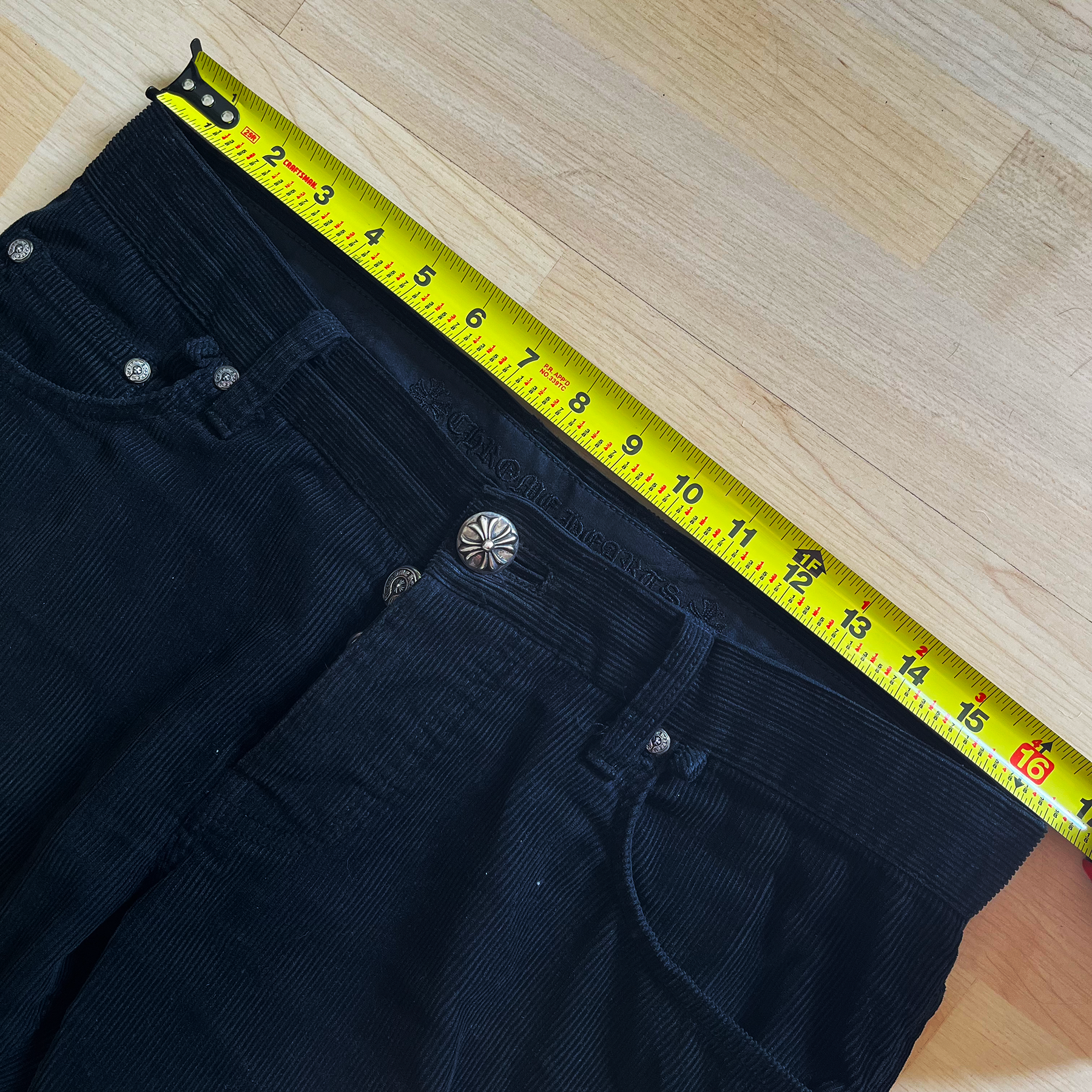 Chrome Hearts 2014 Corduroy Pants