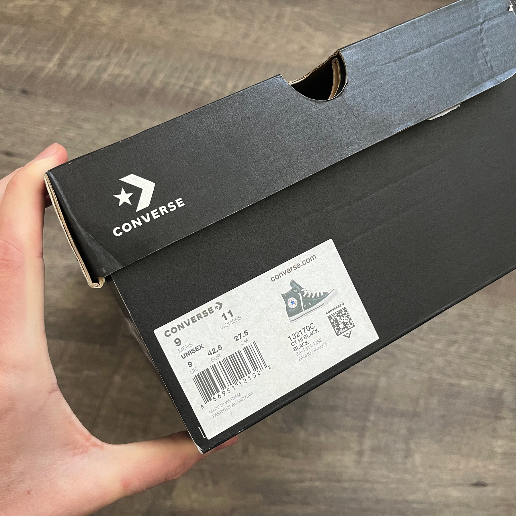 Chrome Hearts Cross Patch Dagger All Star Converse High Tops