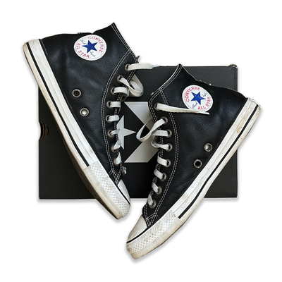 Chrome Hearts Cross Patch Dagger All Star Converse High Tops