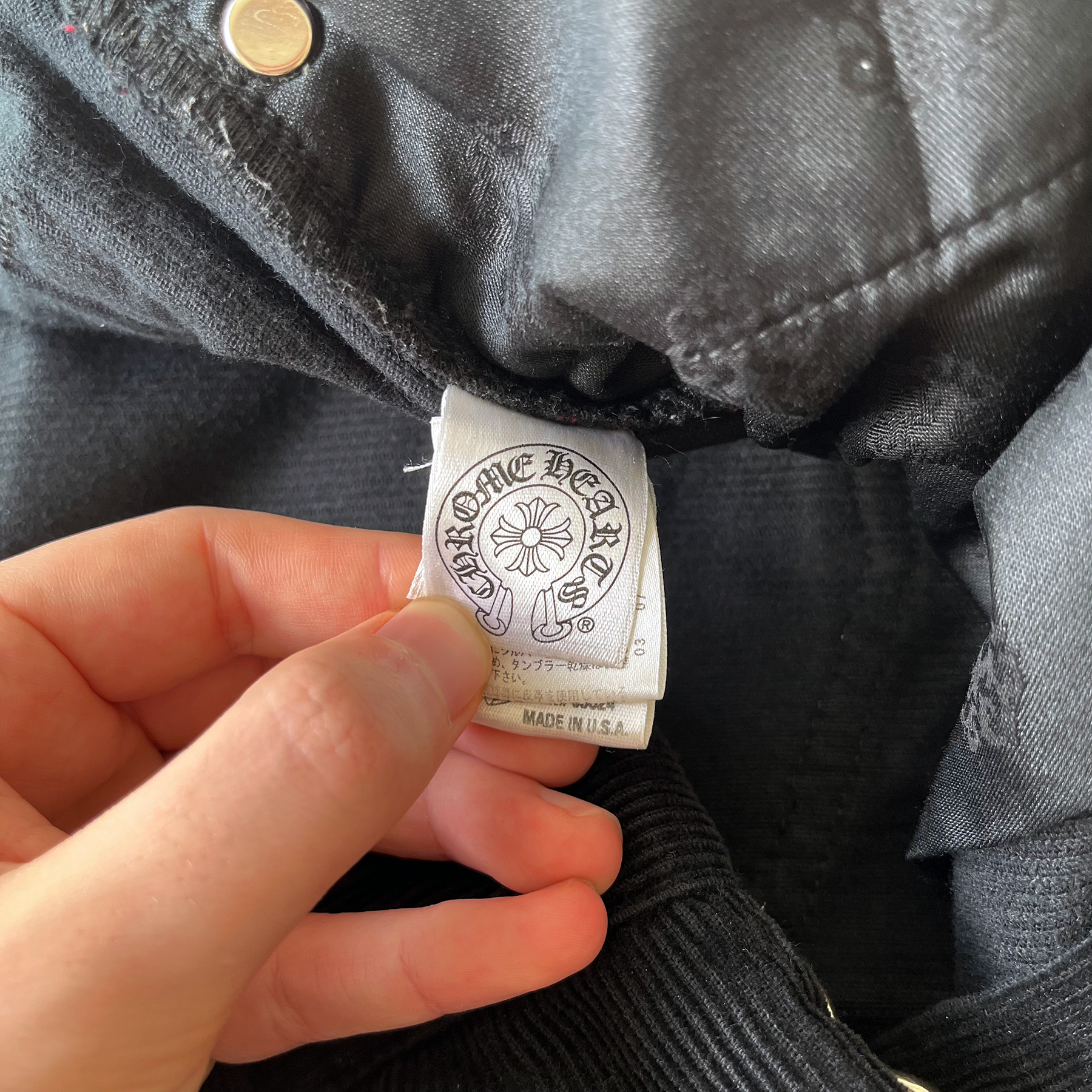 Chrome Hearts 2014 Corduroy Pants