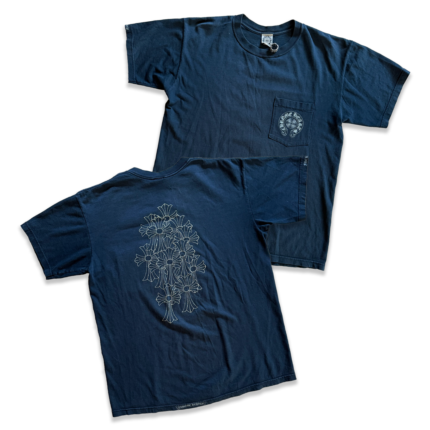 Chrome Hearts 2000s Cemetery Cross Tee