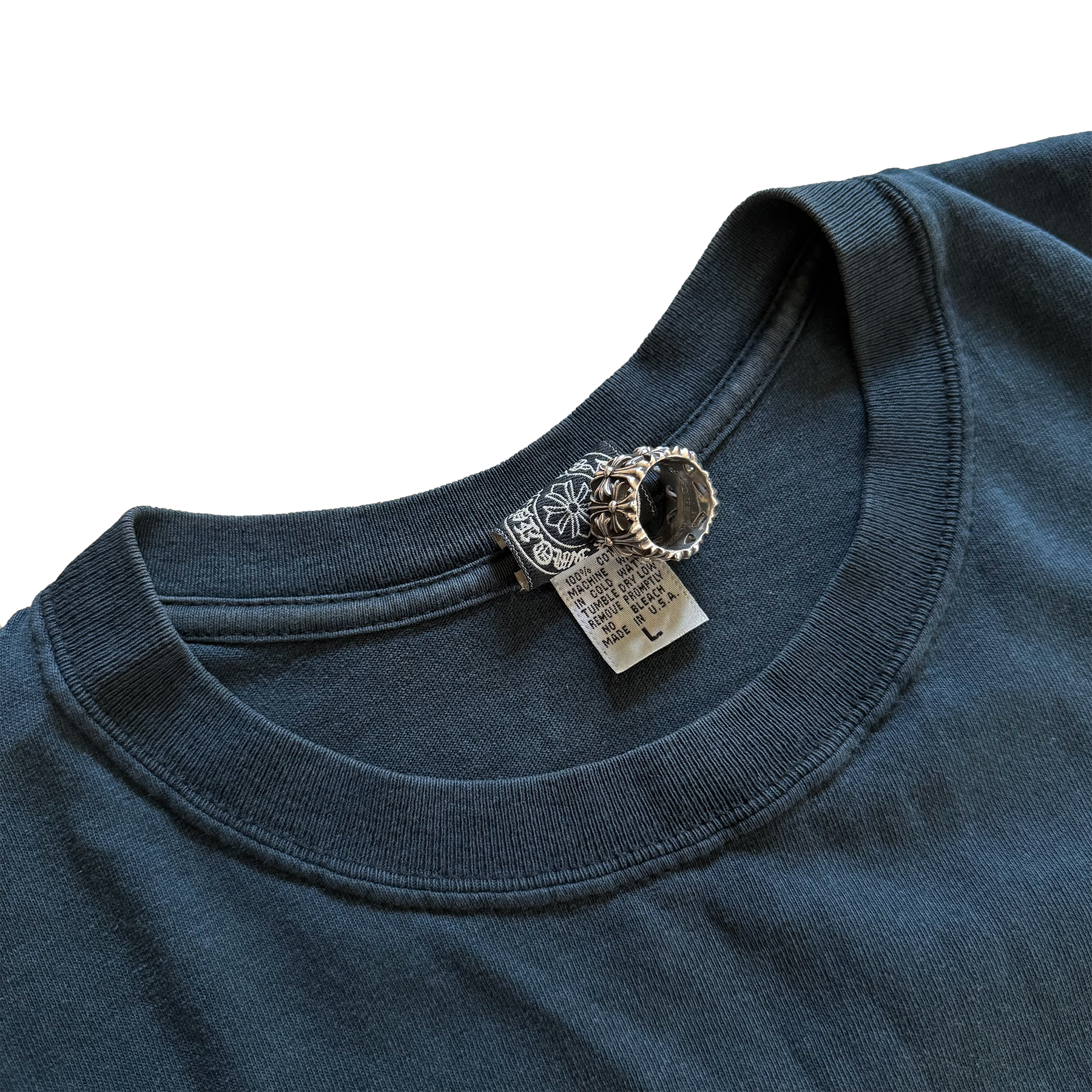 Chrome Hearts 2000s Cemetery Cross Tee