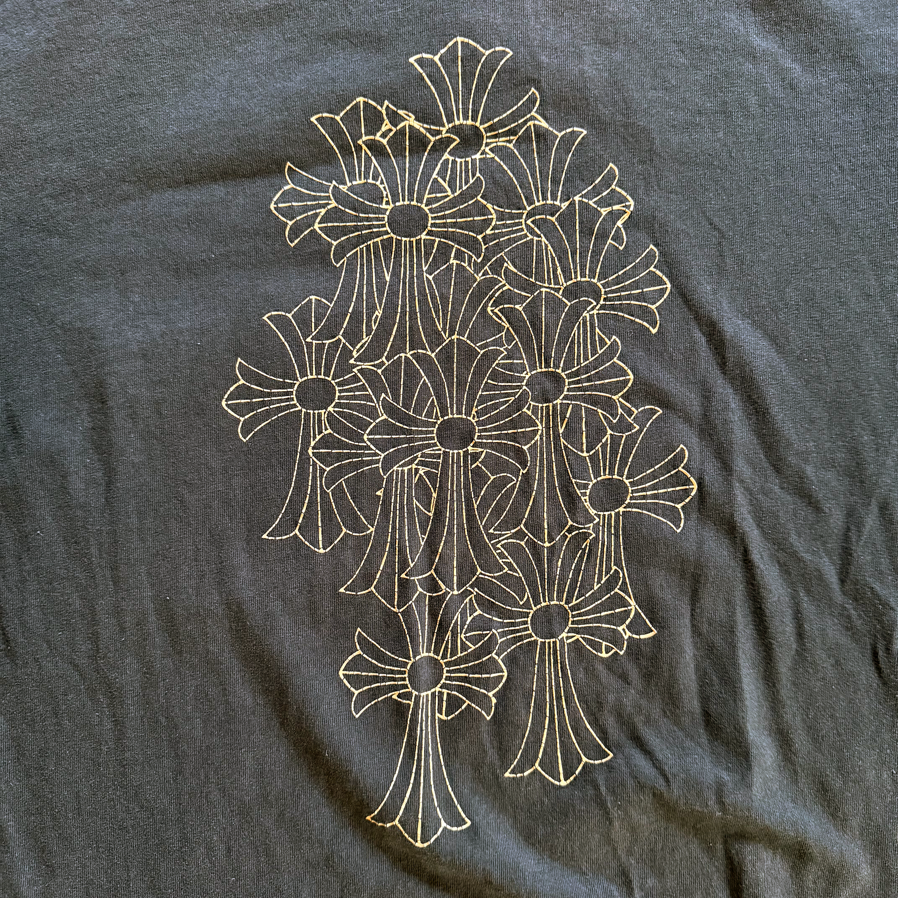 Chrome Hearts 2000s Cemetery Cross Tee