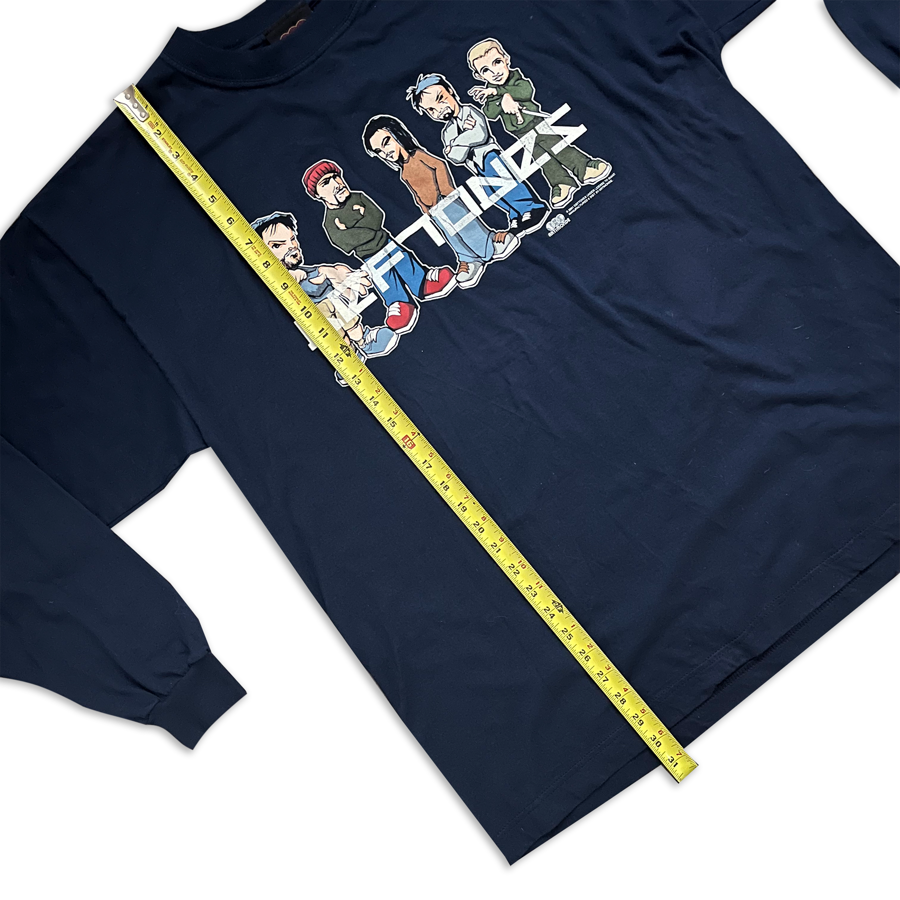 Vintage 2001 Deftones Cartoon Artimonde L/S Tee