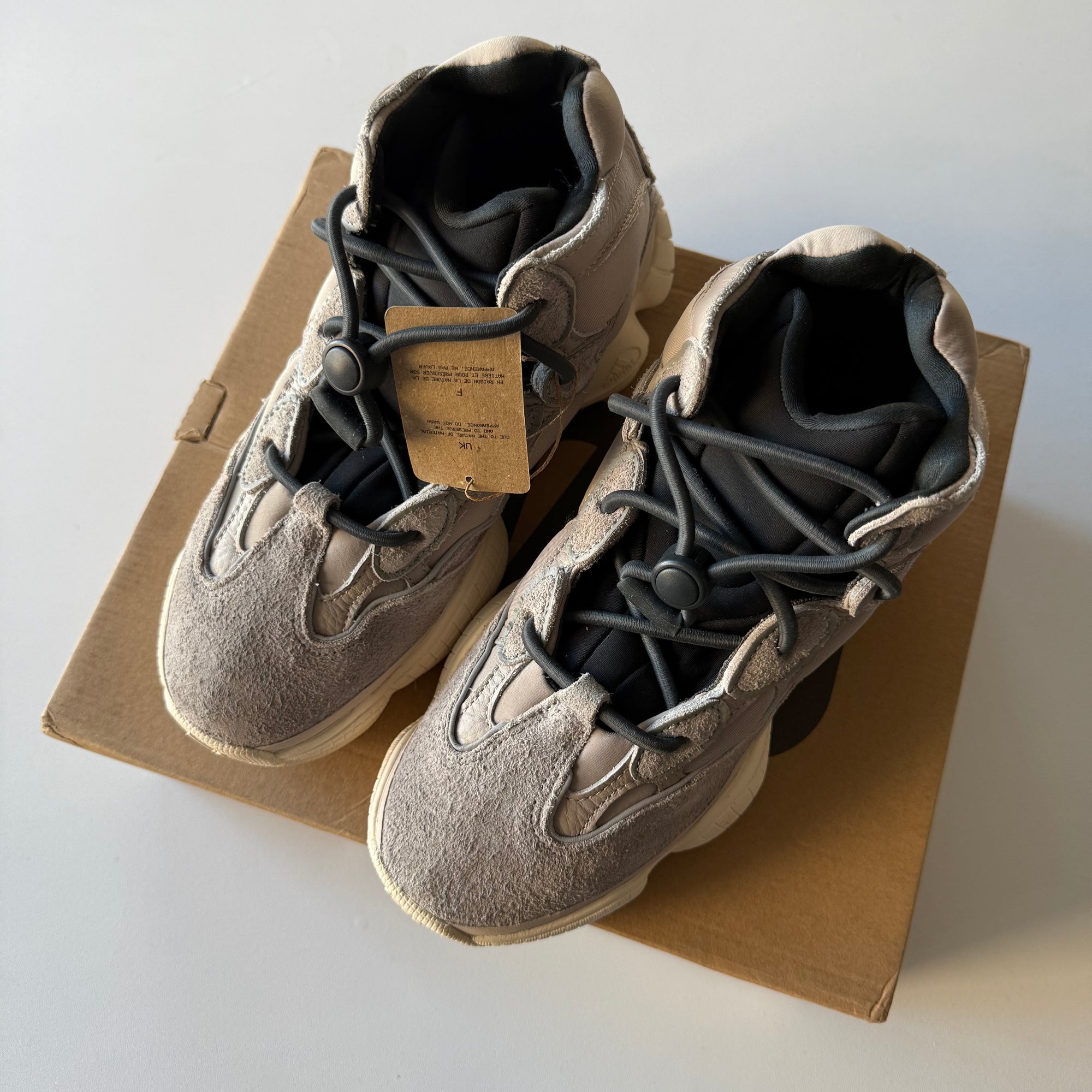 Adidas 2021 Yeezy 500 High 'Mist Stone' (Size 8)