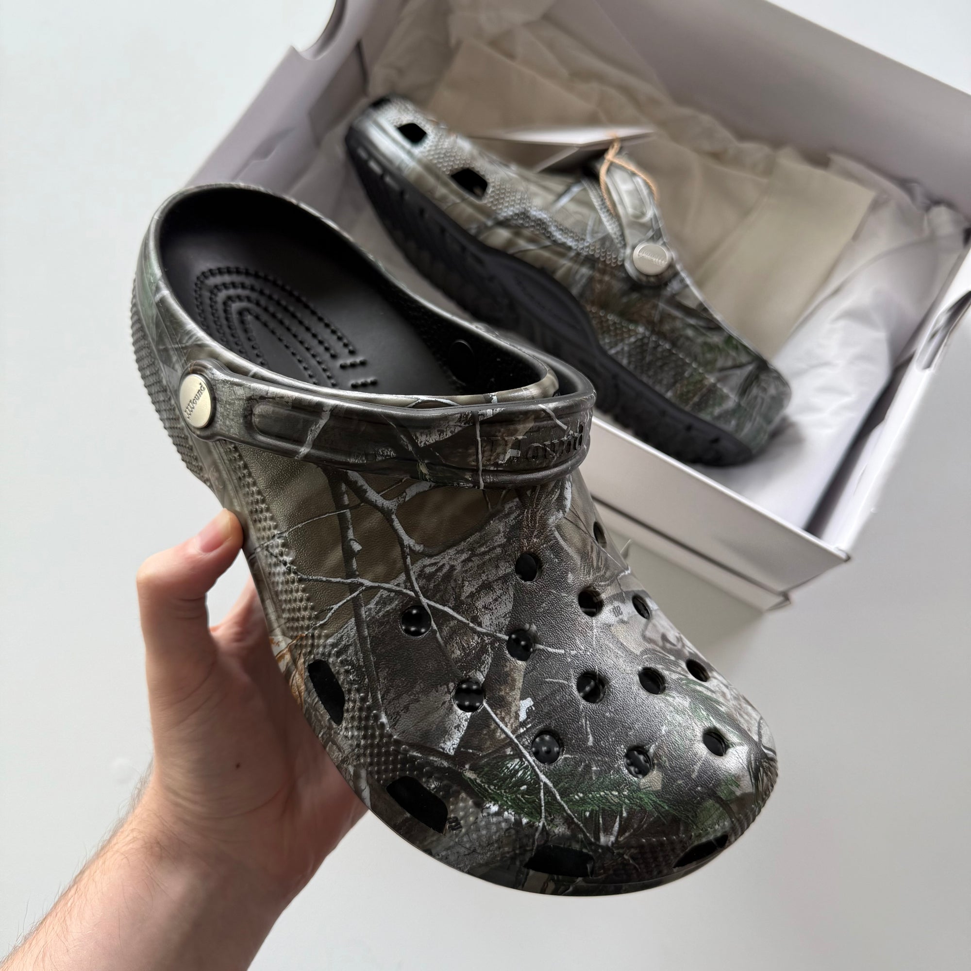 JJJJound x Crocs Classic Clog 'Realtree AP Camo' (Size 9)