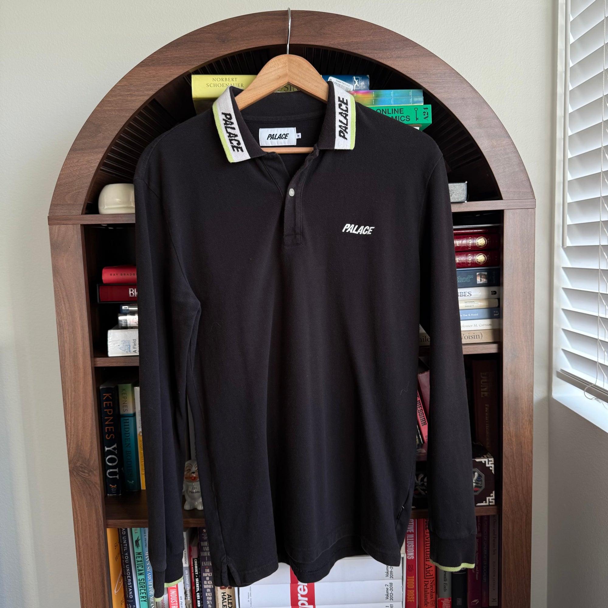 Palace FW16 Fluro L/S Polo Rugby Shirt