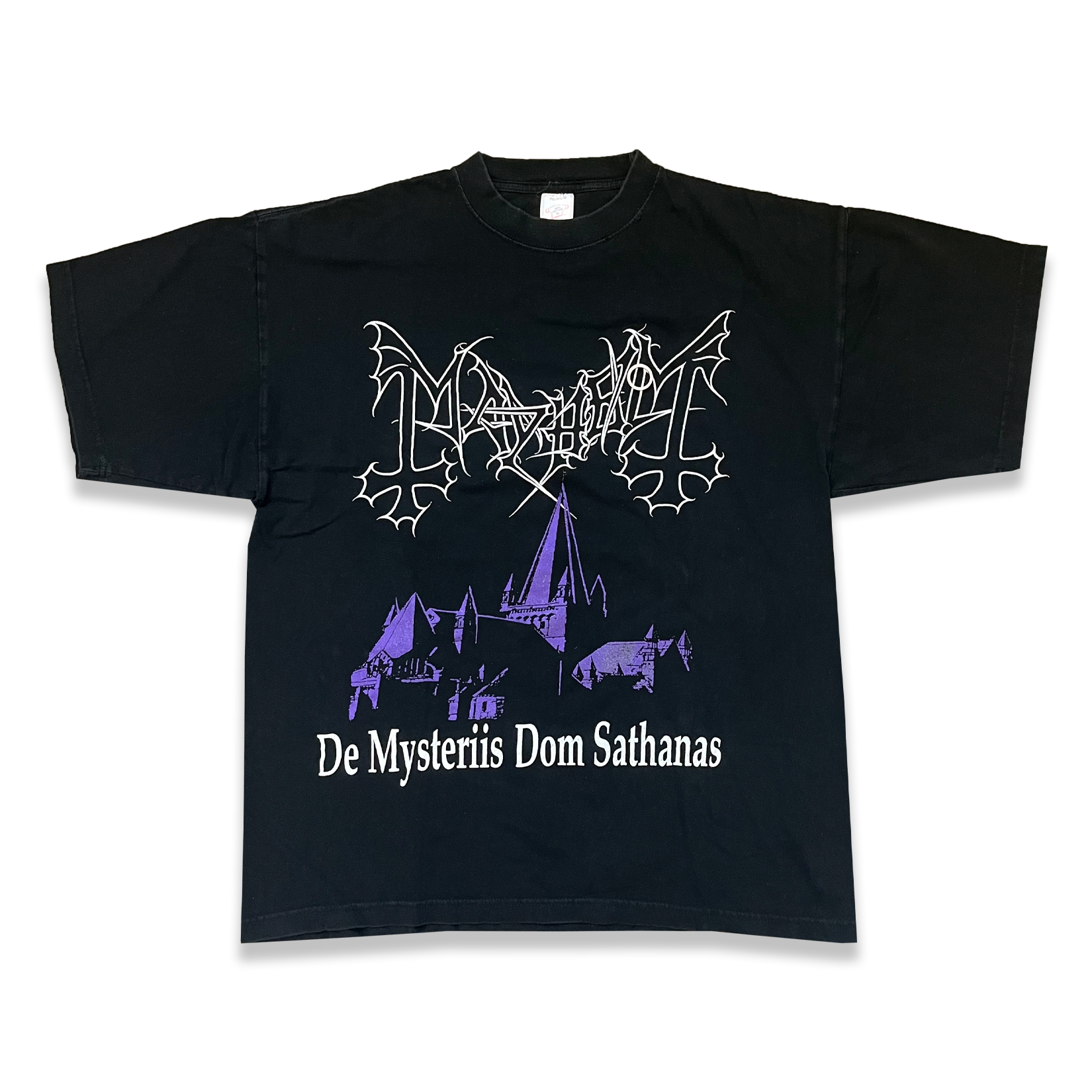 Vintage 1994 Mayhem "De Mysteriis Dom Sathanas" Tee