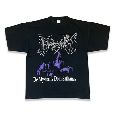 Vintage 1994 Mayhem "De Mysteriis Dom Sathanas" Tee