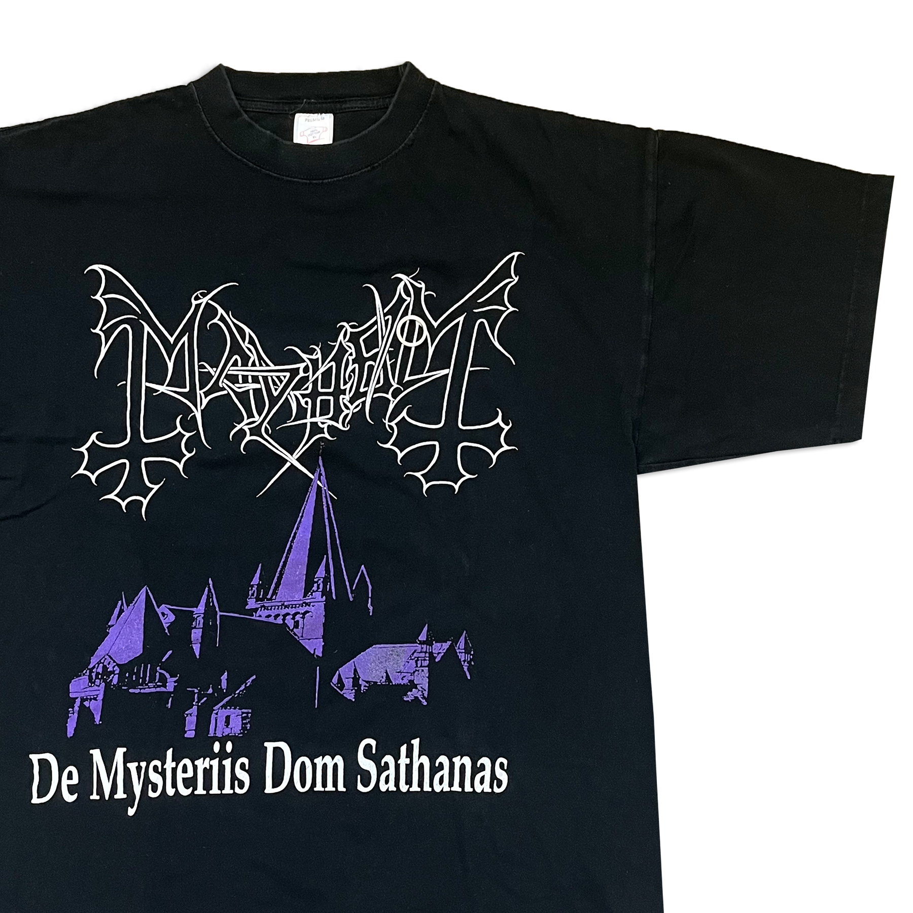 Vintage 1994 Mayhem "De Mysteriis Dom Sathanas" Tee