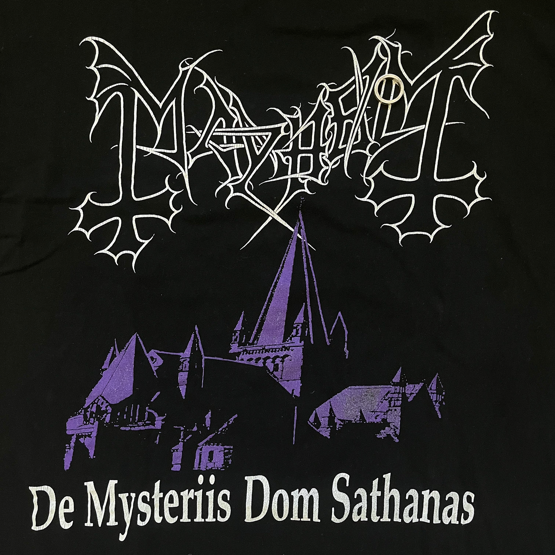 Vintage 1994 Mayhem "De Mysteriis Dom Sathanas" Tee