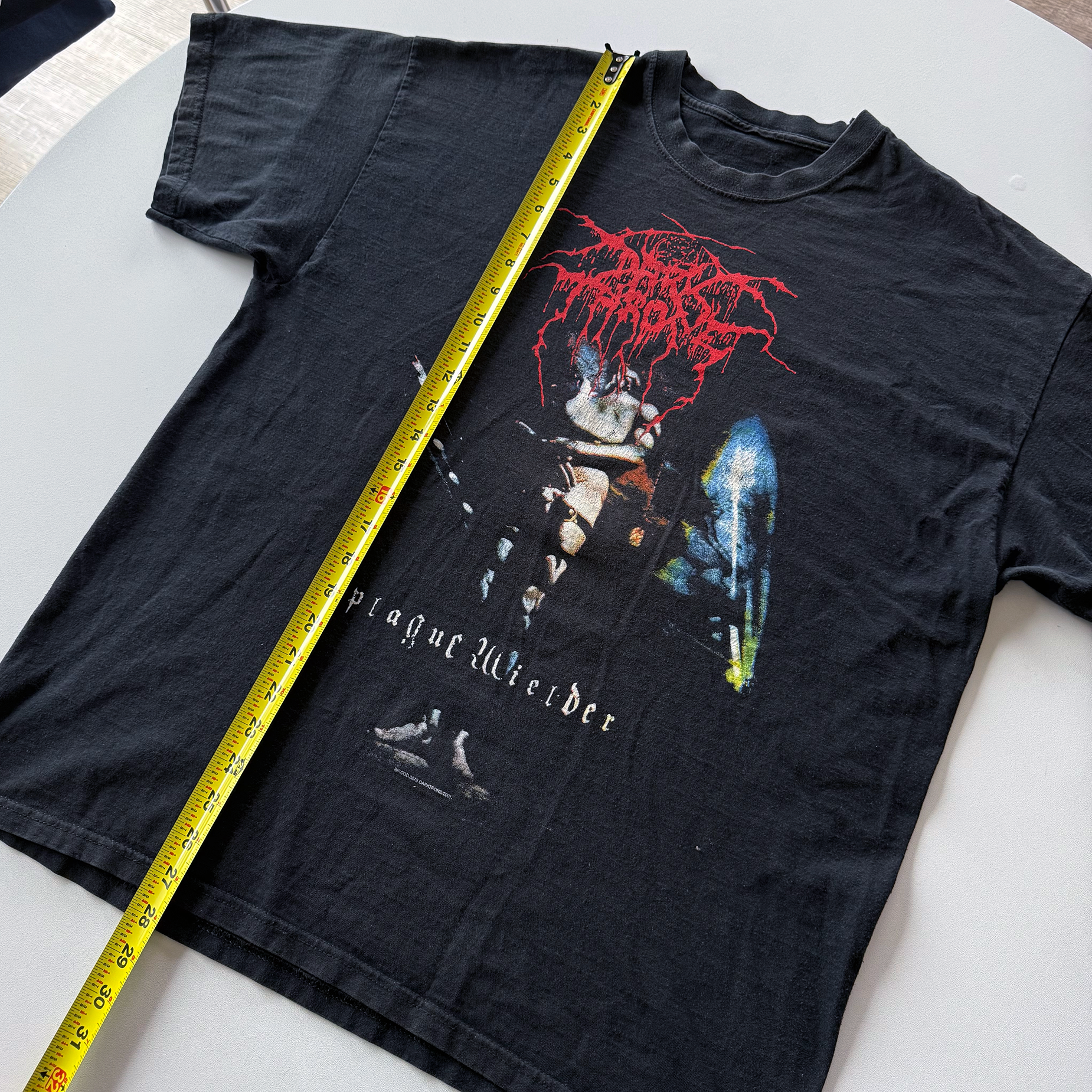 Vintage 2001 Darkthrone Plaguewielder Tee