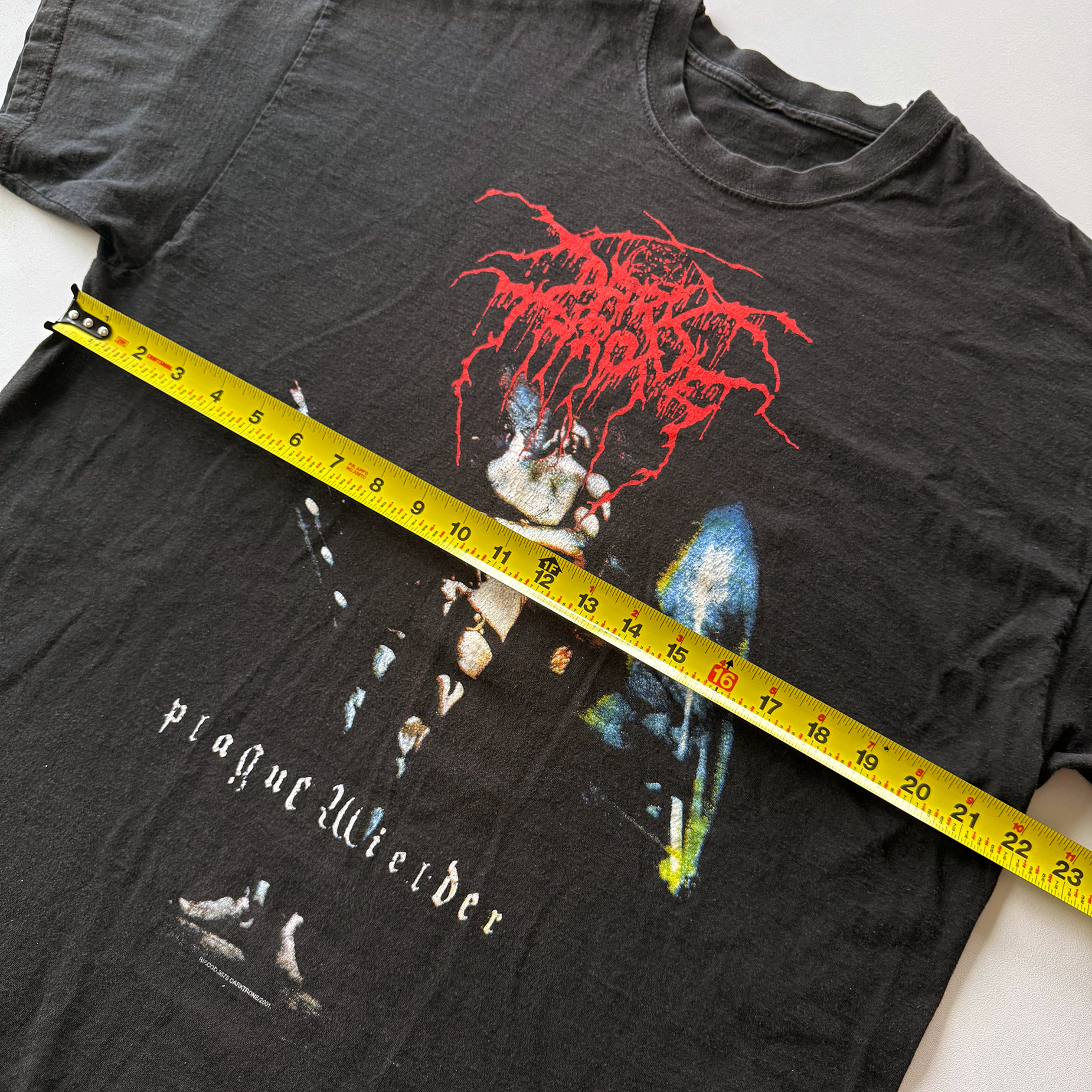 Vintage 2001 Darkthrone Plaguewielder Tee