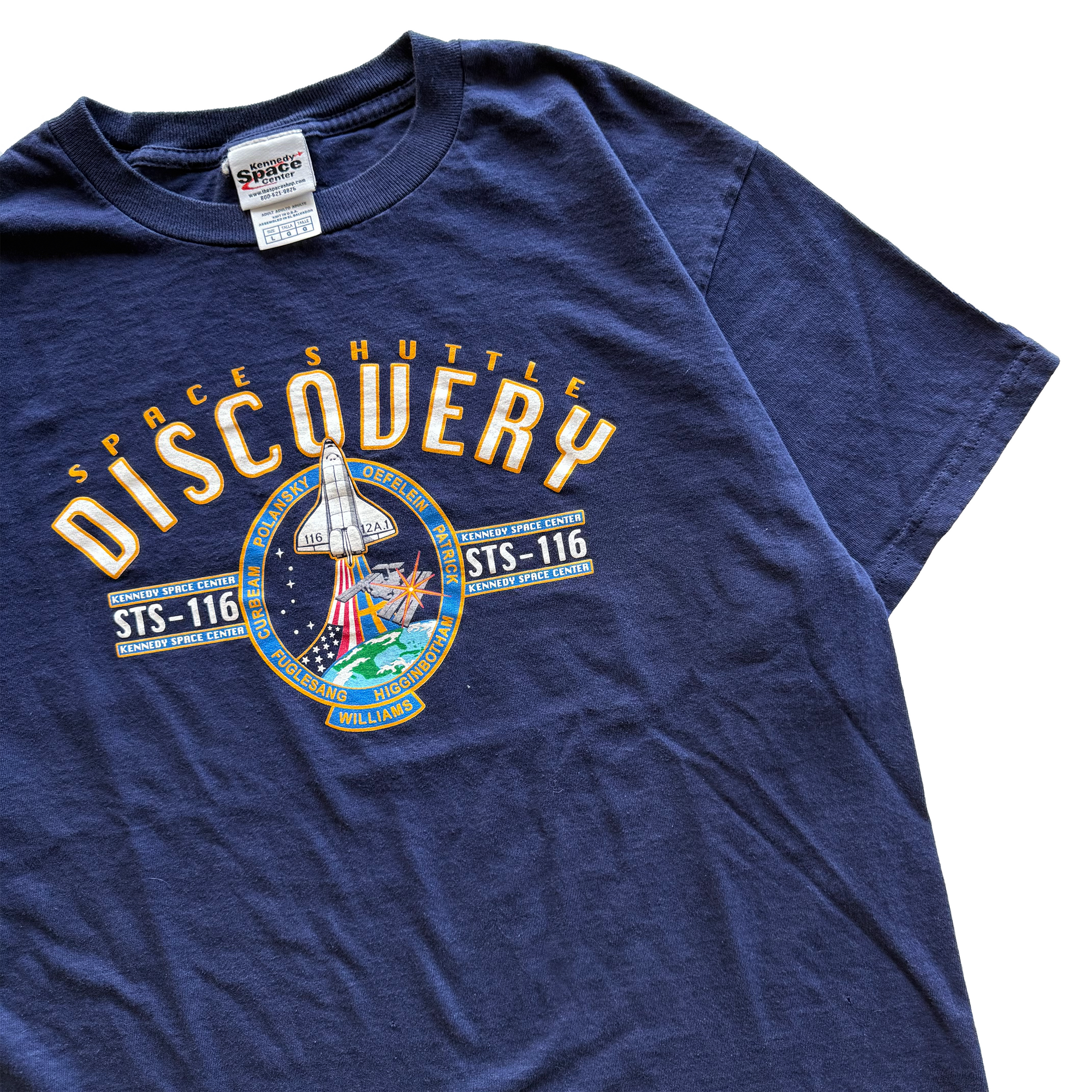 Vintage 2006 NASA STS-116 Discovery Tee