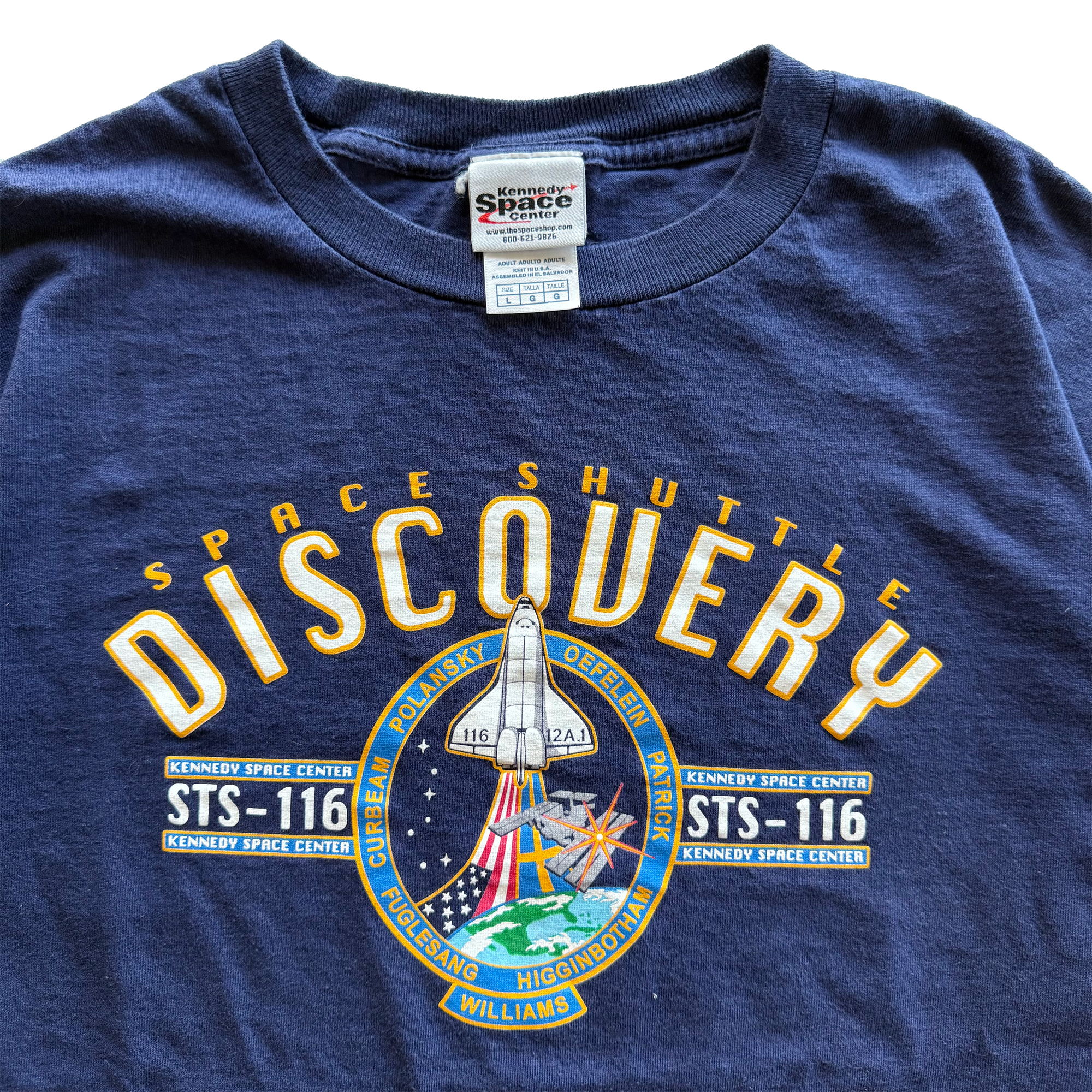 Vintage 2006 NASA STS-116 Discovery Tee