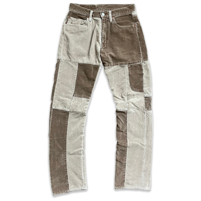 General Research x Hysteric Glamour Patchwork Corduroy Pants