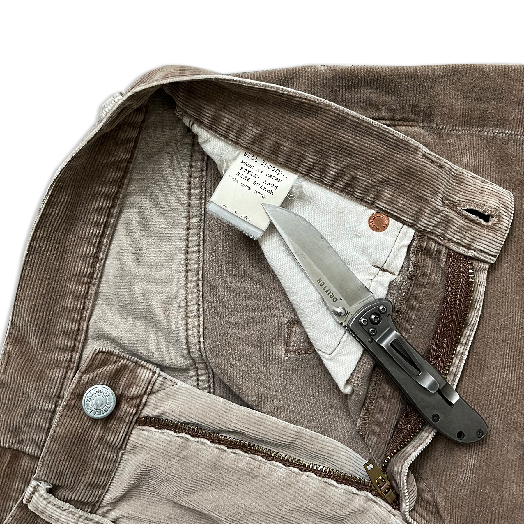 General Research x Hysteric Glamour Patchwork Corduroy Pants