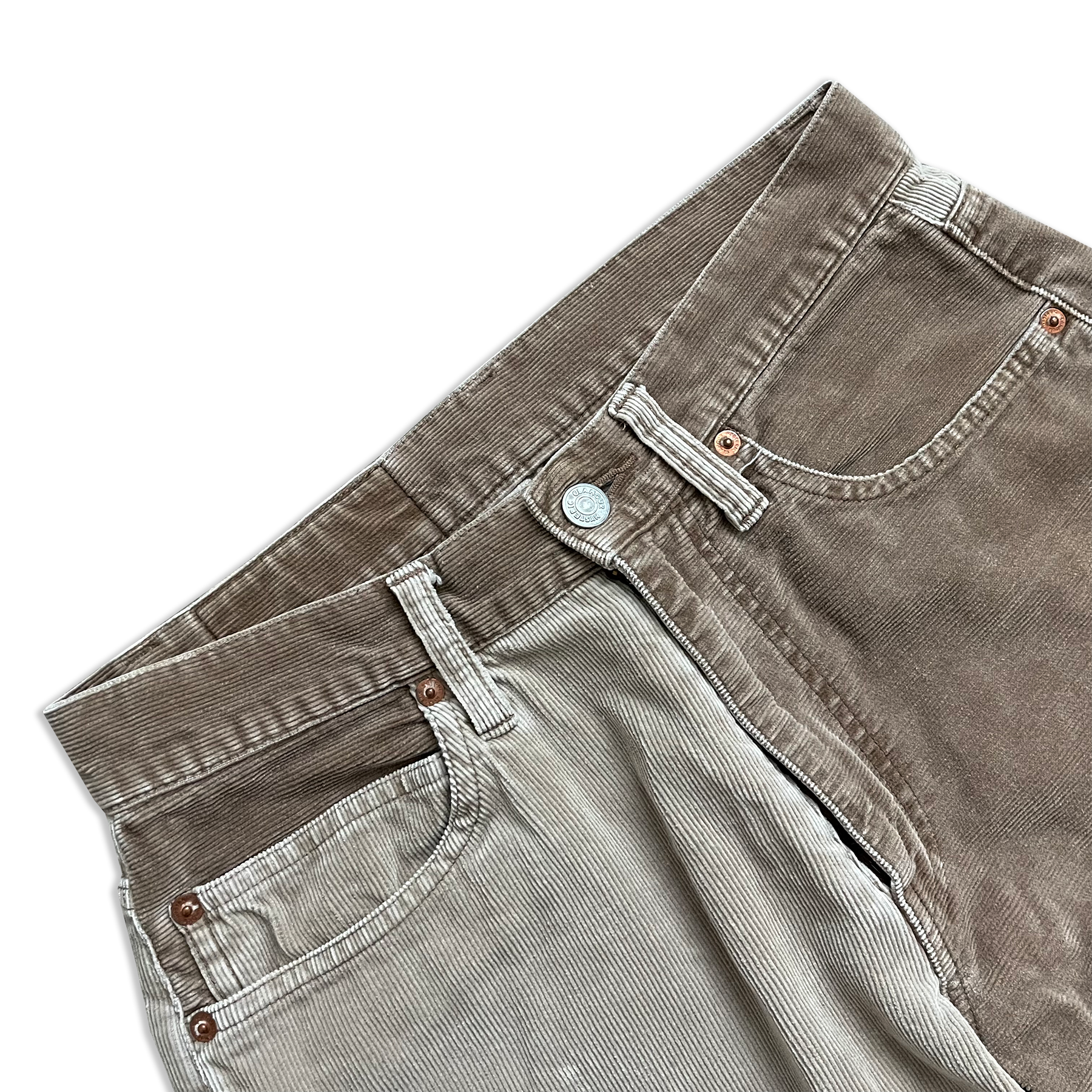 General Research x Hysteric Glamour Patchwork Corduroy Pants