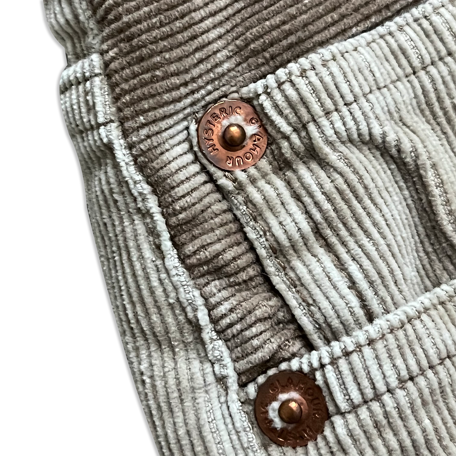 General Research x Hysteric Glamour Patchwork Corduroy Pants