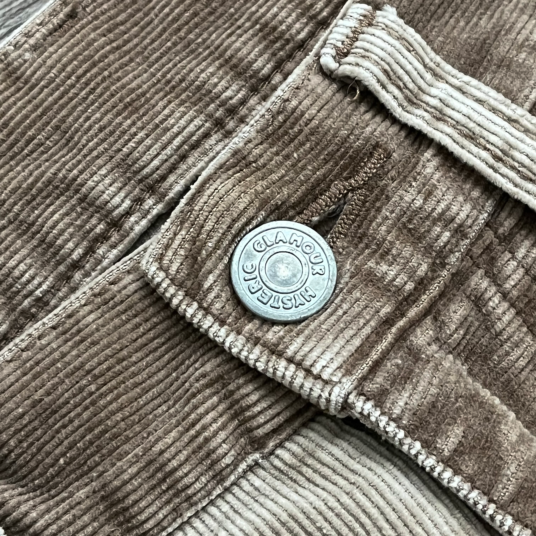 General Research x Hysteric Glamour Patchwork Corduroy Pants