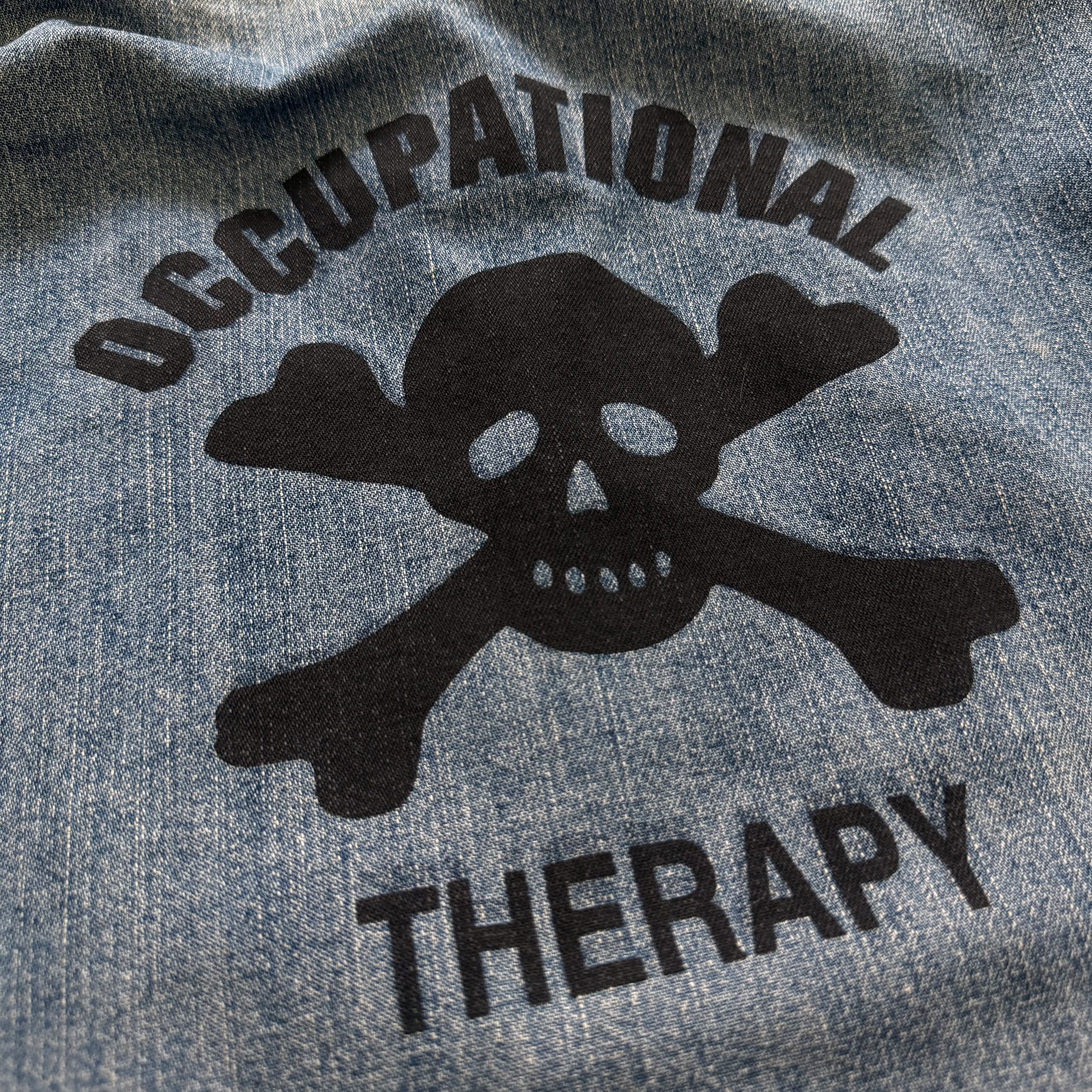 Undercover AW03 Paper Doll Hybrid Reconstructed Denim Chore Jacket