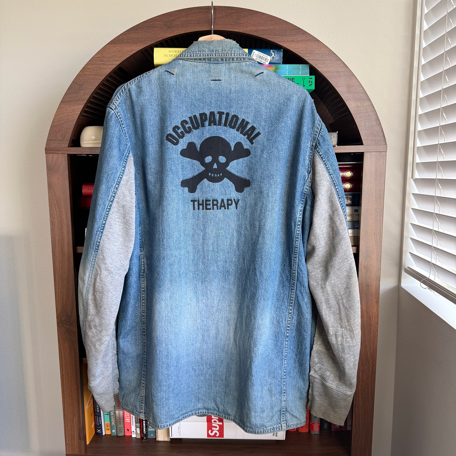 Undercover AW03 Paper Doll Hybrid Reconstructed Denim Chore Jacket